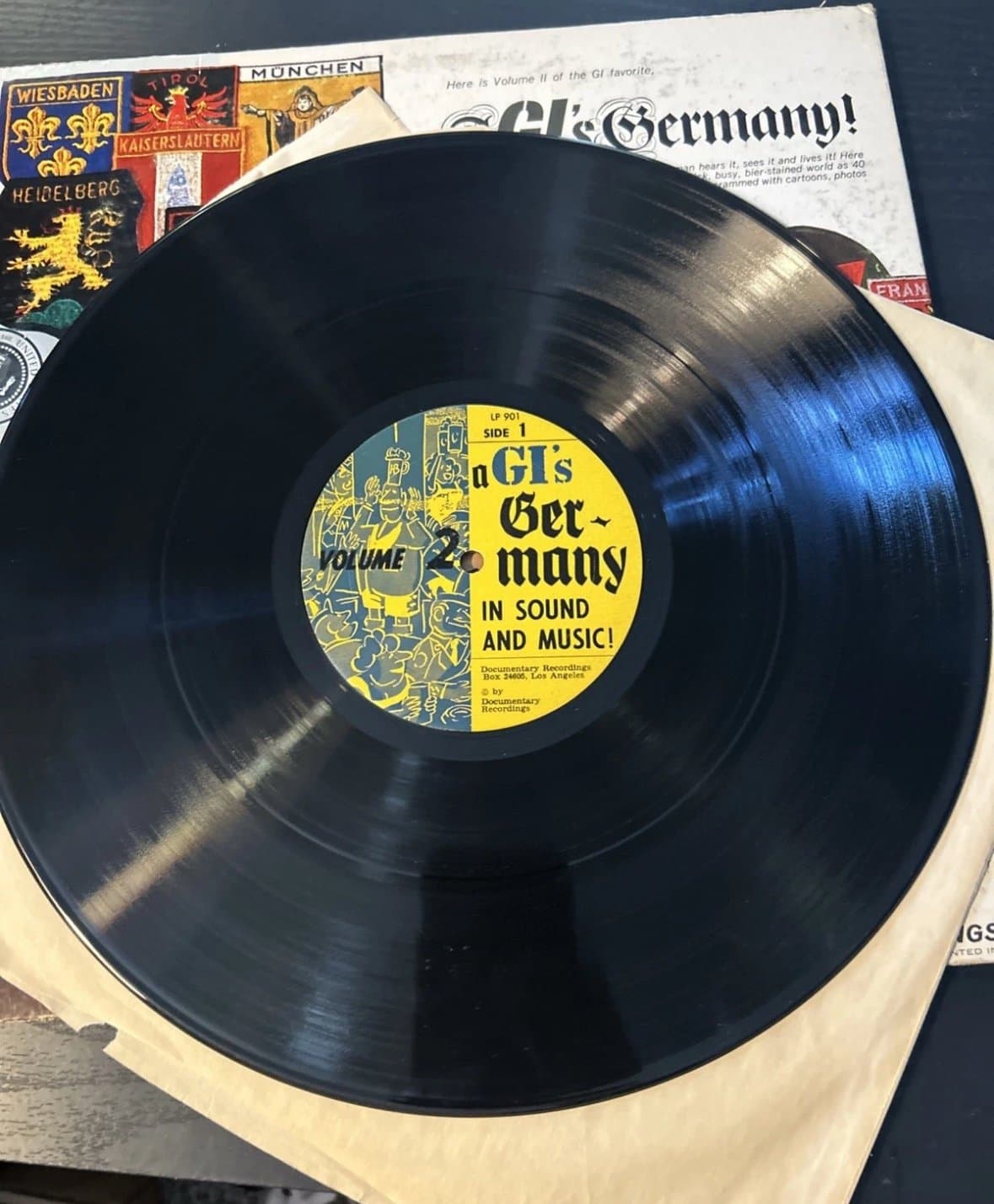 A GIs Germany Vinyl Records Volume 2 Gatefold 1964 Documentary Recordings LP - Thumbnail 5