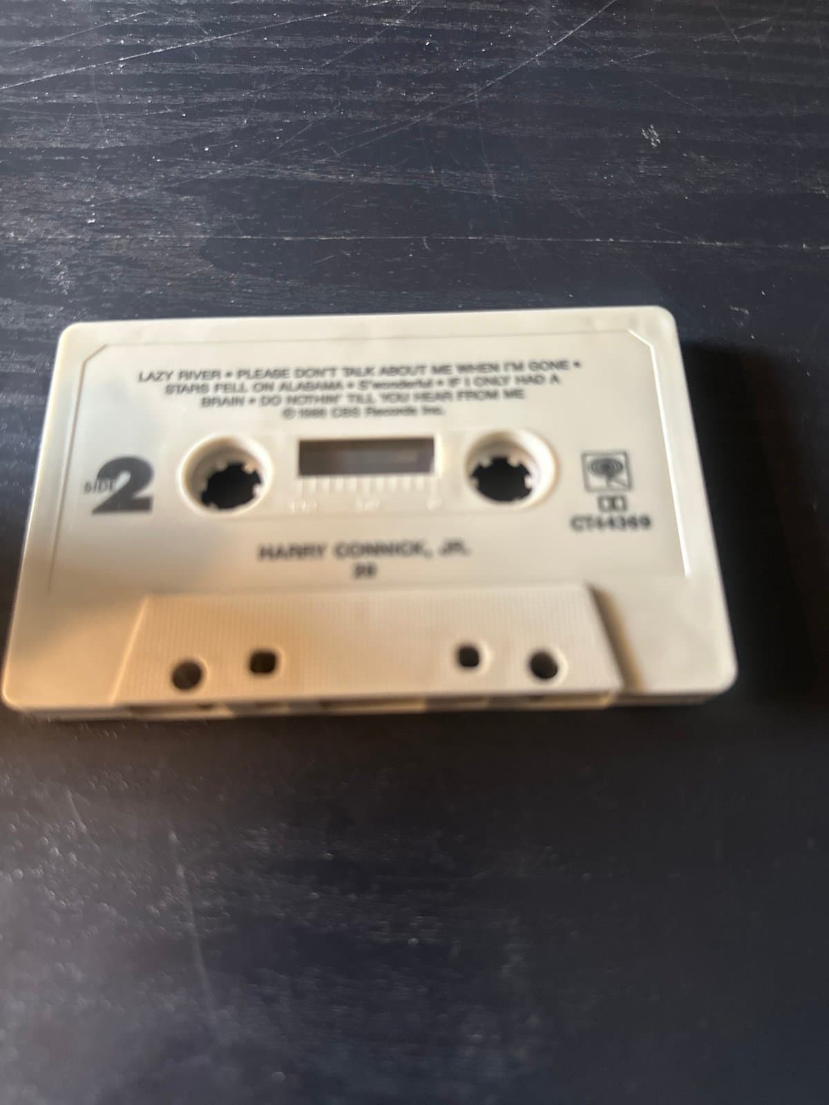 Harry Connick Jr., "20" Cassette Tape, Twenty, 1988 CBS Records - Thumbnail 4