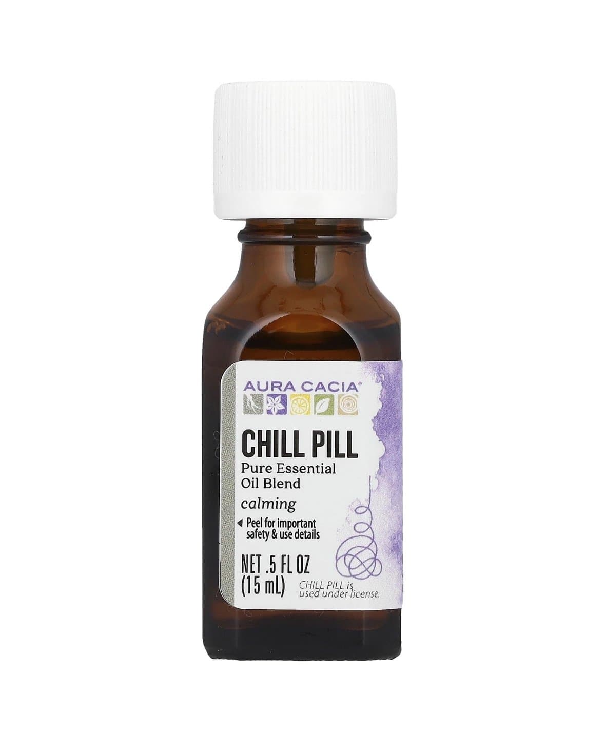 Pure Essential Oil Blend, Chill Pill, 0.5 fl oz (15 ml) Brand New!!