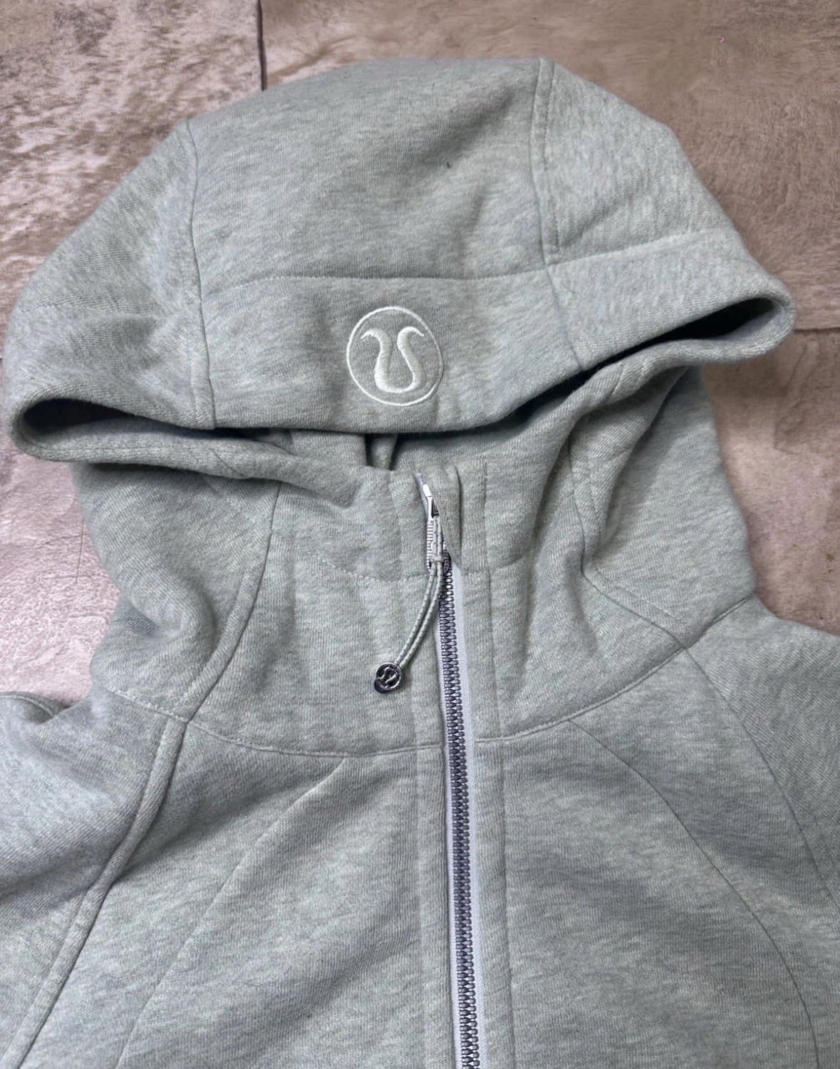 Lululemon Womens Size 6 Scuba Hoodie Stretch Slope Light Green/Mint - Thumbnail 6