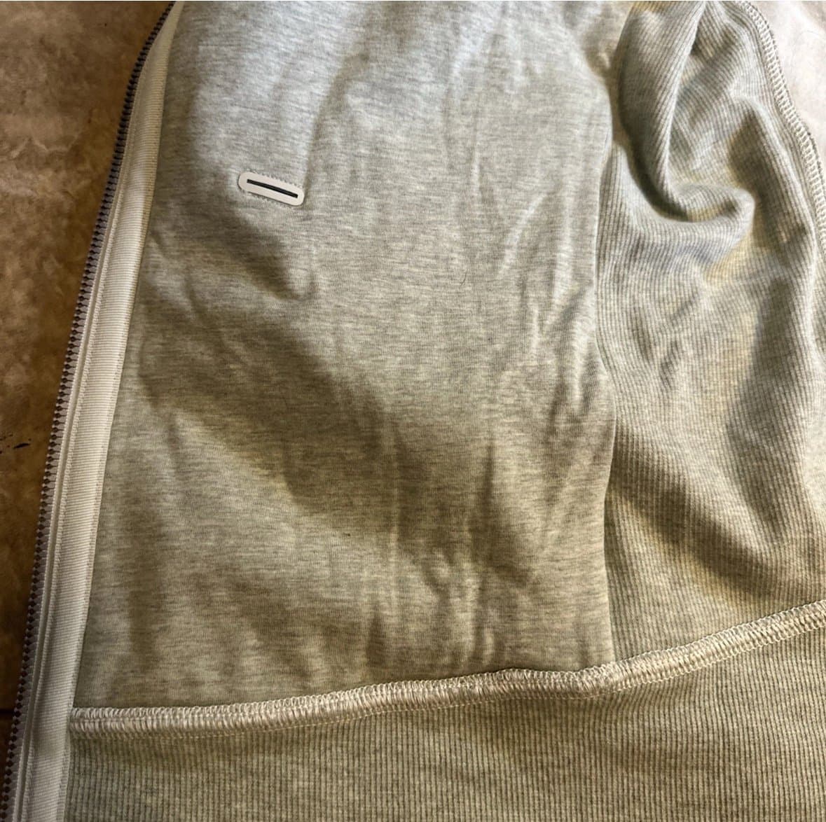 Lululemon Womens Size 6 Scuba Hoodie Stretch Slope Light Green/Mint - Thumbnail 4
