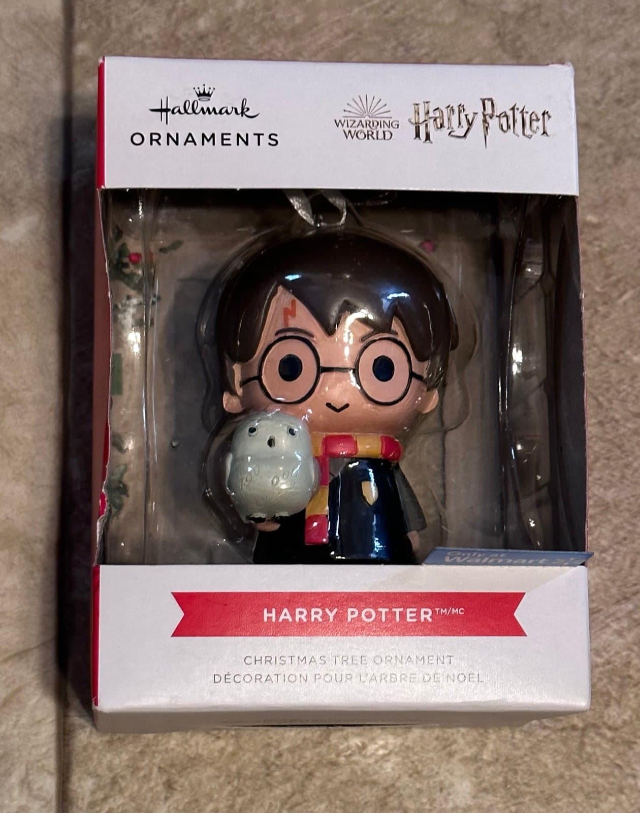 HALLMARK 2021 HARRY POTTER HEDWIG WALMART EXCLUSIVE CHRISTMAS ORNAMENT NEW W BOX