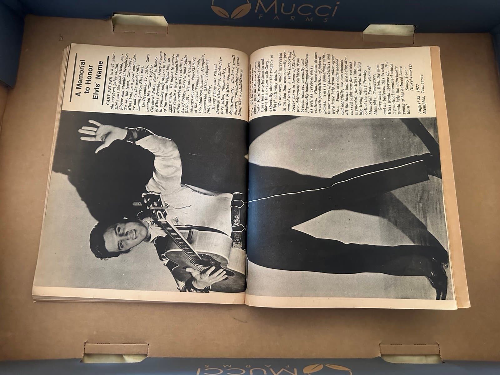 Elvis Presley 1960 New Giant Elvis Pictures Yearbook Magazine - Thumbnail 7