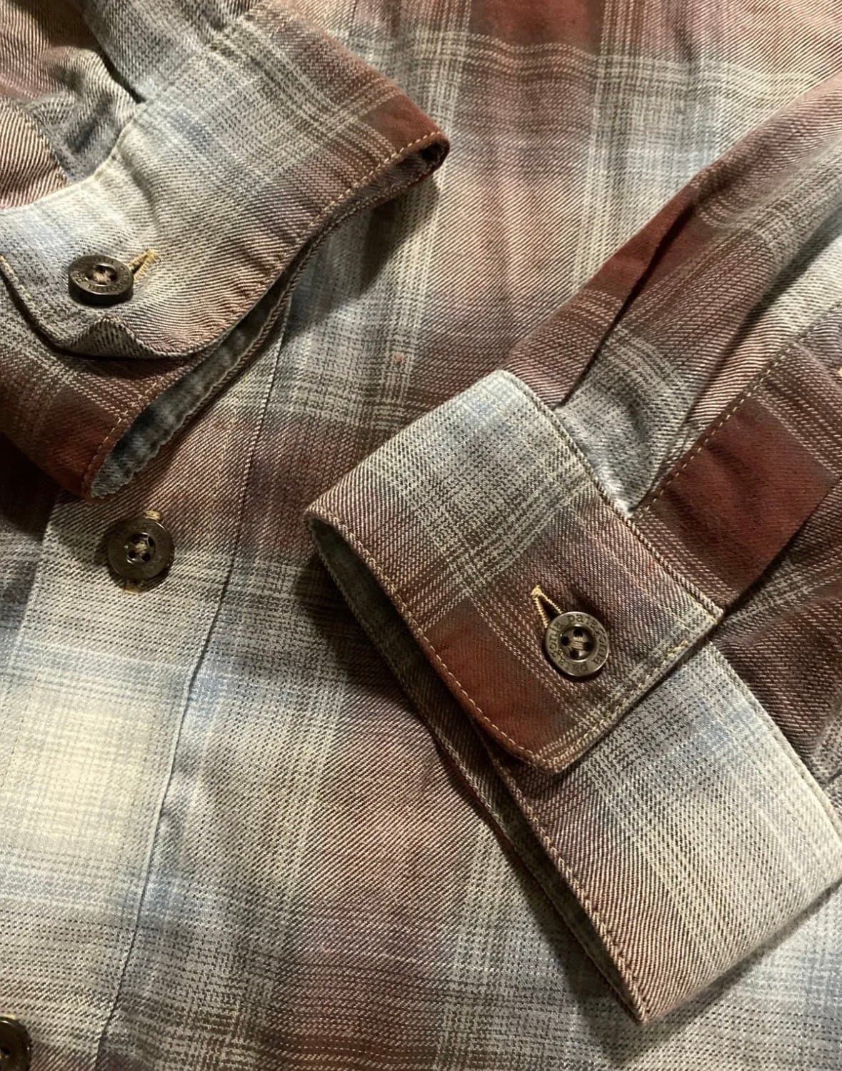 Mens Patagonia Button Shirt Size XL Plaid Organic Cotton Blend Light Weight - Thumbnail 4