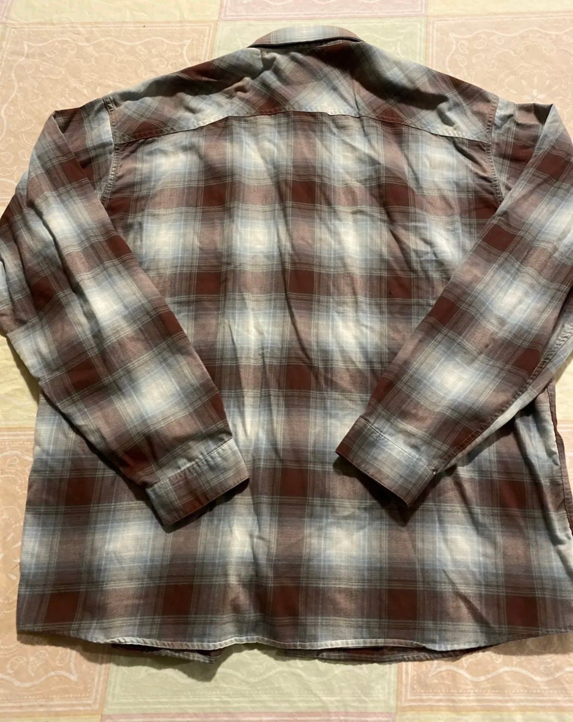 Mens Patagonia Button Shirt Size XL Plaid Organic Cotton Blend Light Weight - Thumbnail 5
