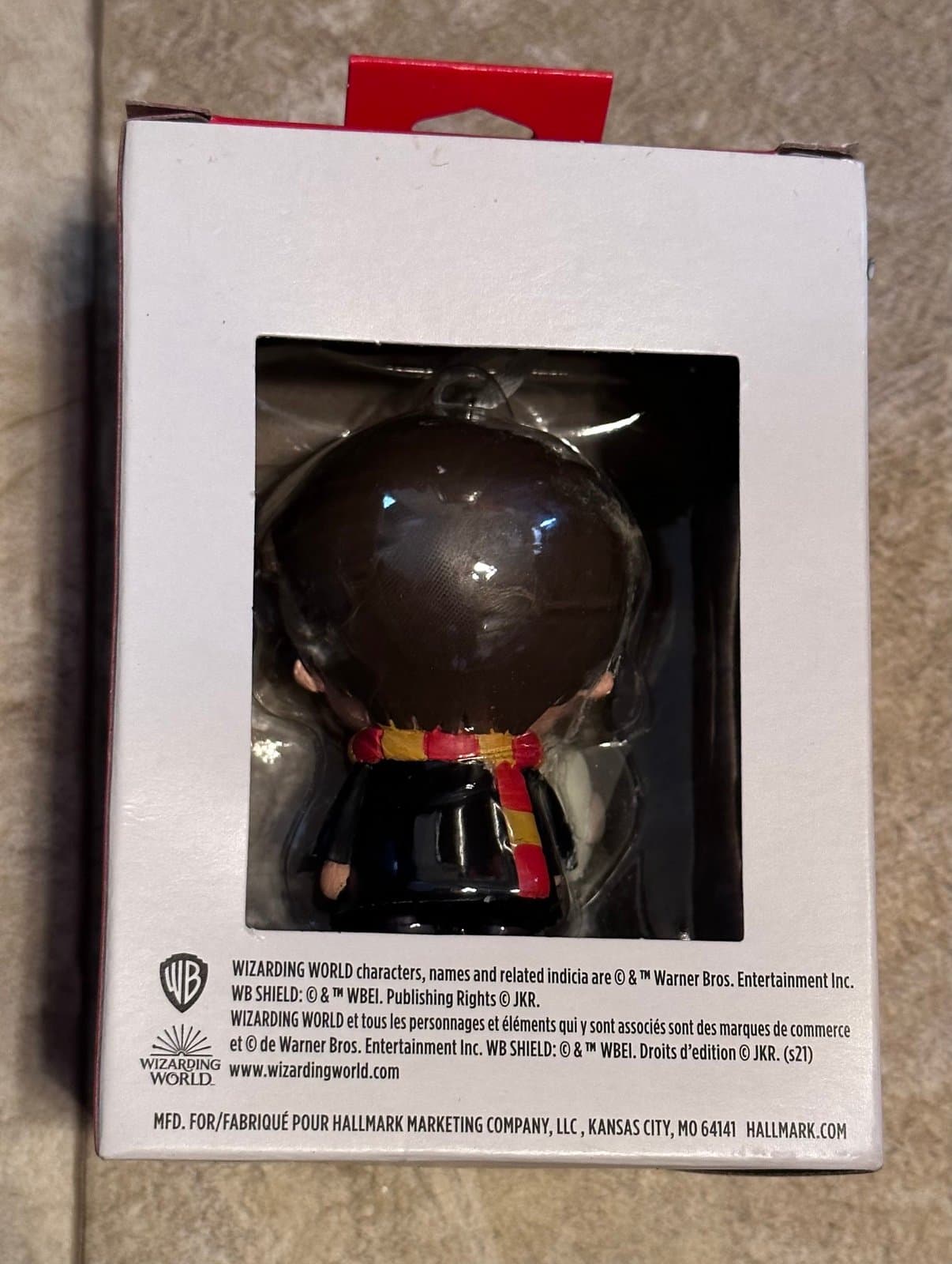 HALLMARK 2021 HARRY POTTER HEDWIG WALMART EXCLUSIVE CHRISTMAS ORNAMENT NEW W BOX - Thumbnail 3