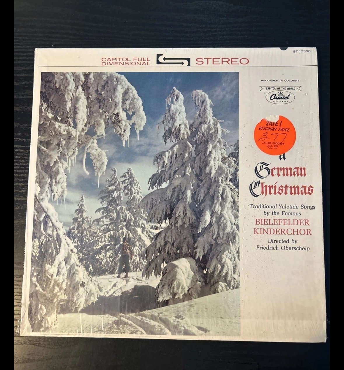 Bielefelder Kinderchor German Christmas LP Capitol ST-10308 Stereo