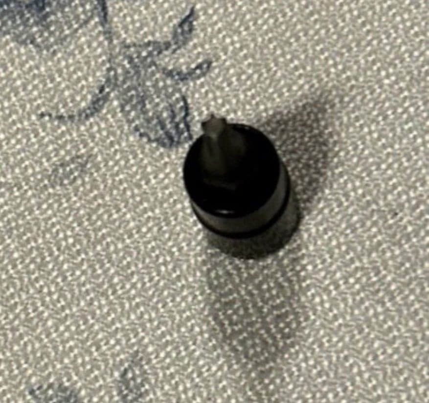 Stanley Black Chrome Torx Bit T-15 ,91-578B. 1/4” Drive (Z) - Thumbnail 3