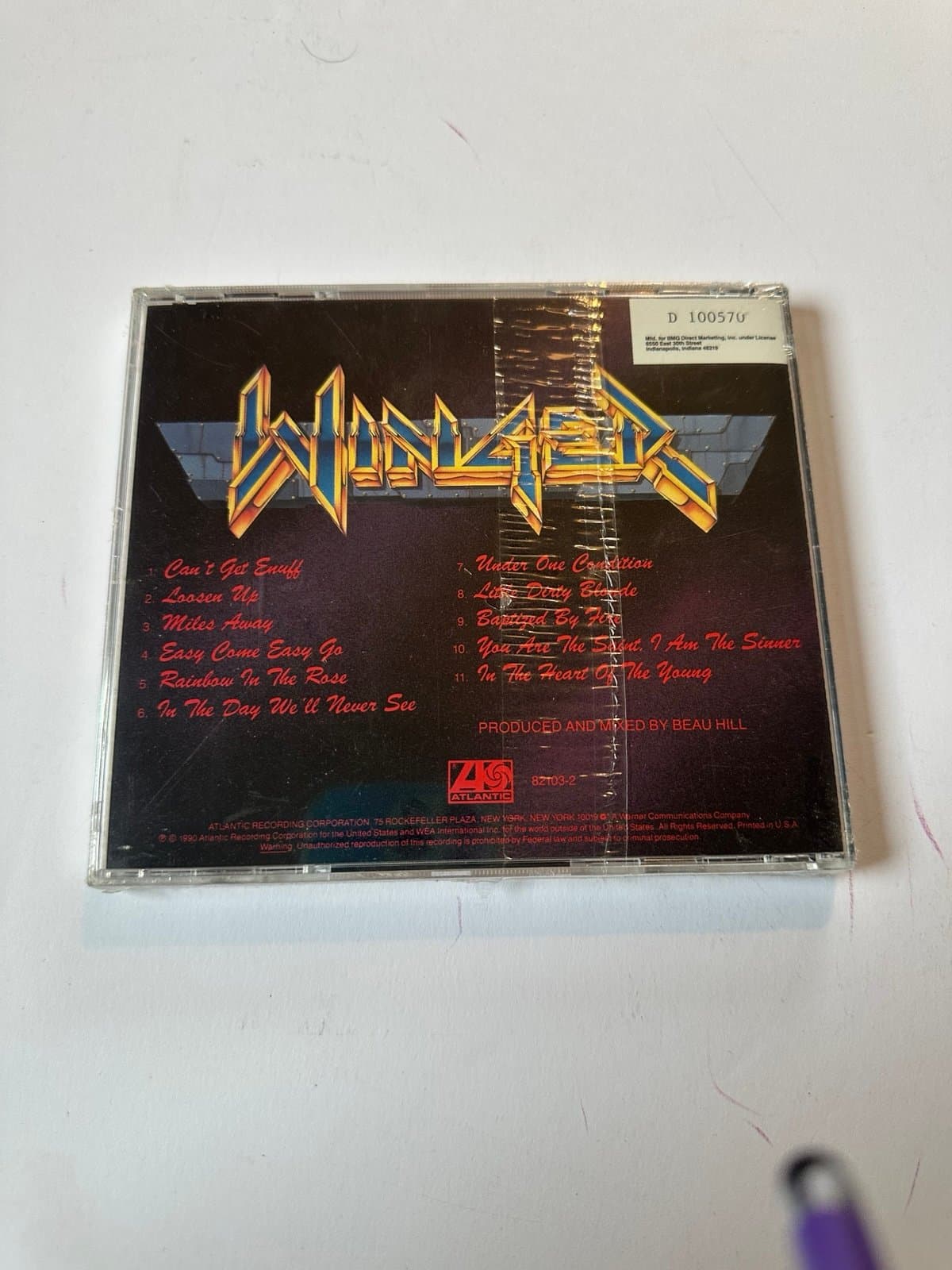 In the Heart of the Young by Winger (CD, 1990) New, Factory Sealed!! - Thumbnail 2