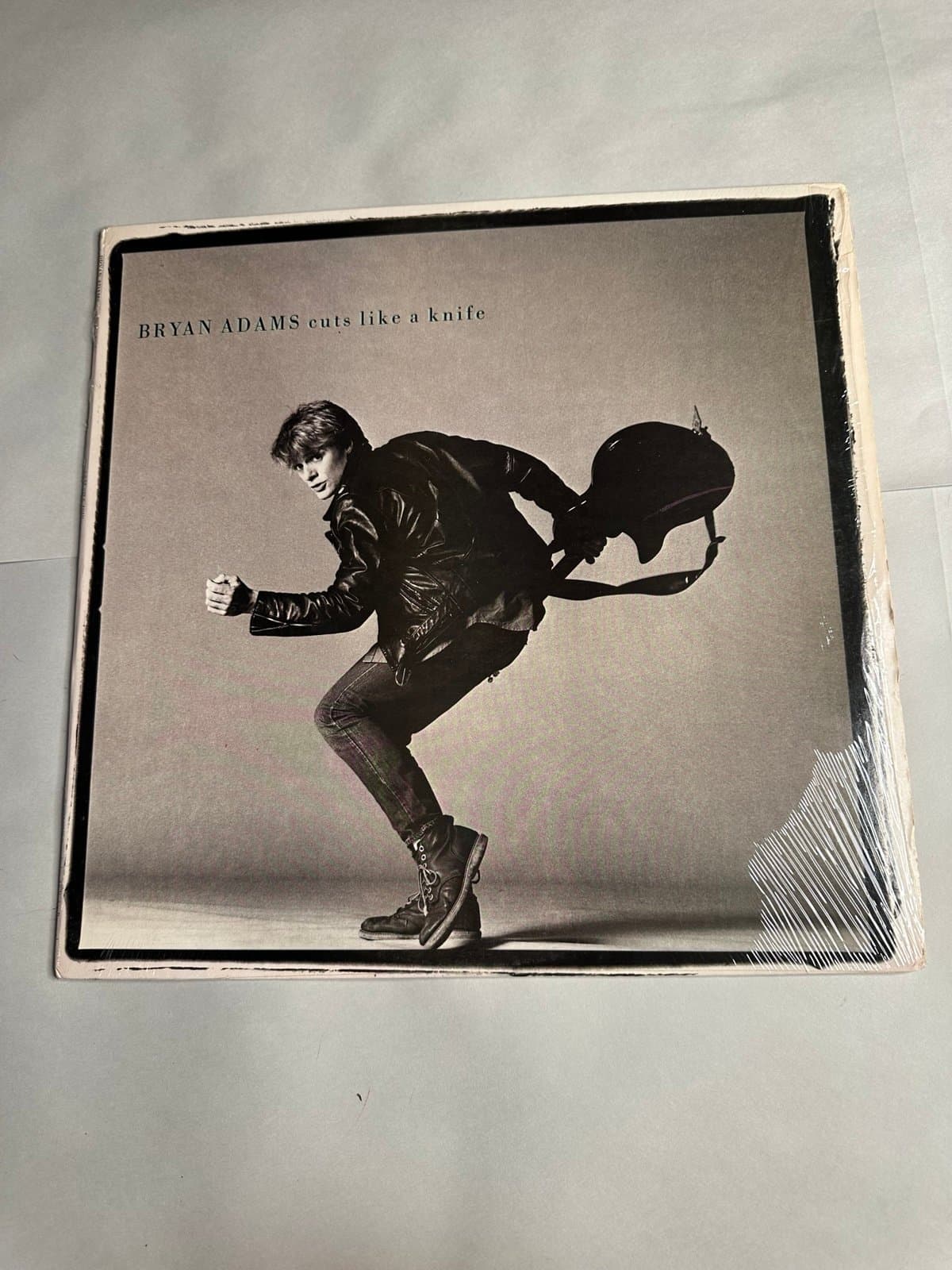 Bryan Adam. Cuts Like A Knife. EX Vinyl LP. In Shrink. 1983 Original. Club Edt.