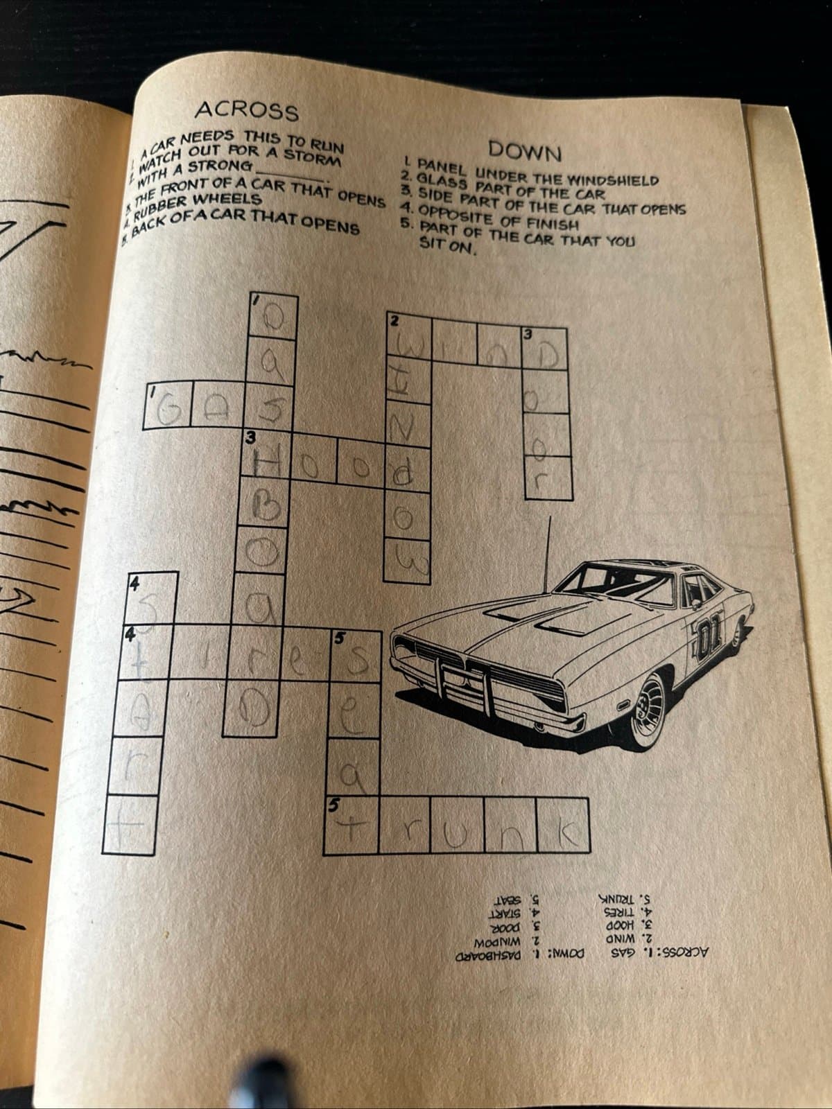 Vintage 1981 The Dukes Of Hazzard Stunt Show Coloring & Activity Book Used 2 Pgs - Thumbnail 3