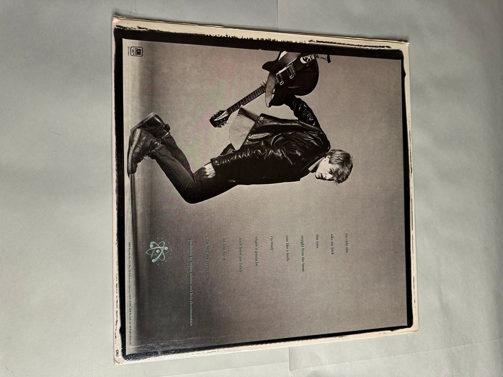 Bryan Adam. Cuts Like A Knife. EX Vinyl LP. In Shrink. 1983 Original. Club Edt. - Thumbnail 2