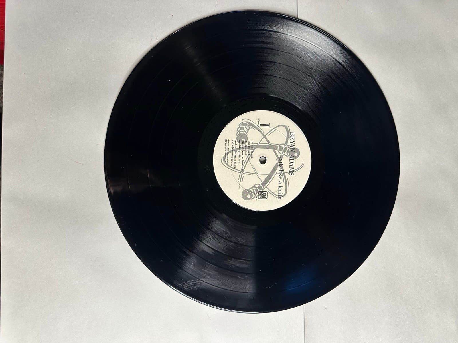 Bryan Adam. Cuts Like A Knife. EX Vinyl LP. In Shrink. 1983 Original. Club Edt. - Thumbnail 3