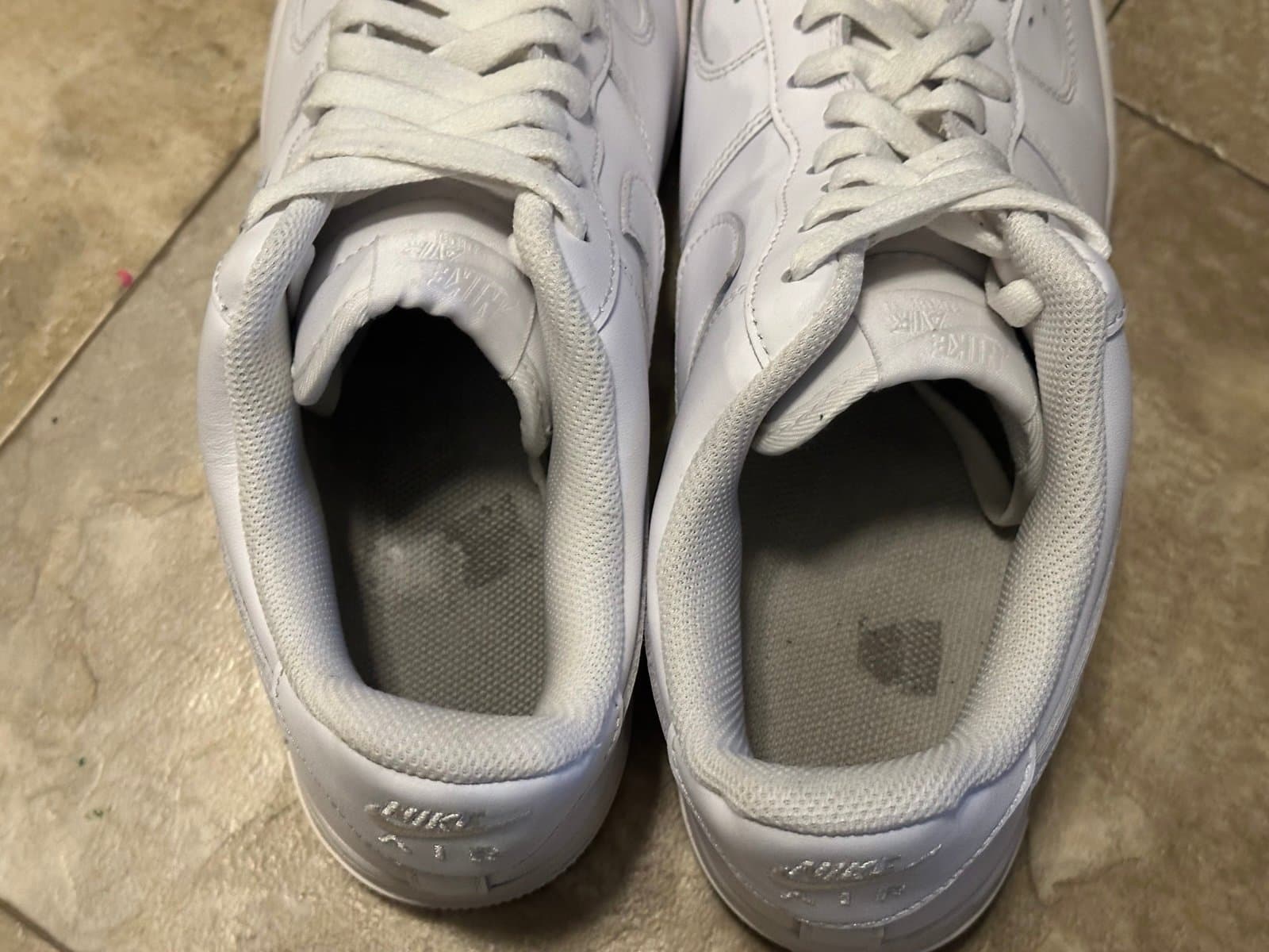 Nike Air Force 1 Low ‘07 Triple White 315122-111 Men’s Size 11.5 (USED) - Thumbnail 8