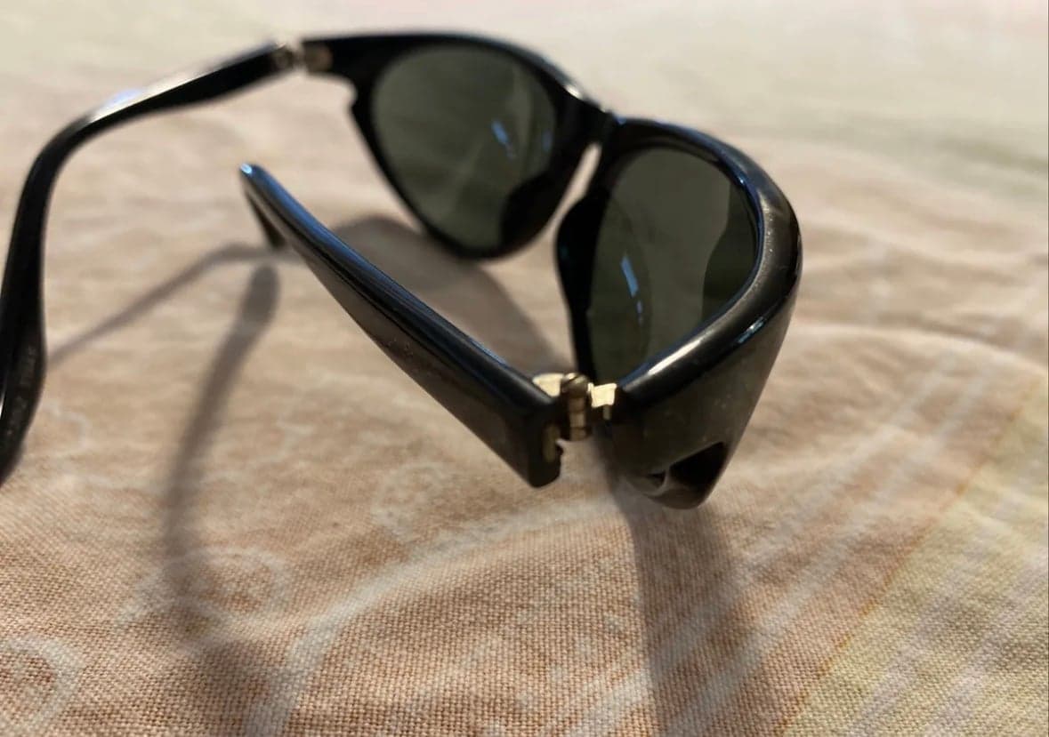 VINTAGE B&L RAY BAN W2352 GOLDEN FLASH GLITTERED SKYLINE SUNGLASSES YOAS - Thumbnail 12