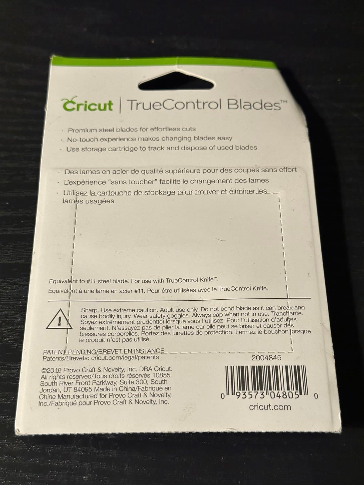 Cricut TrueControl Blades Refill Pack 5 #11 NEW - Thumbnail 2