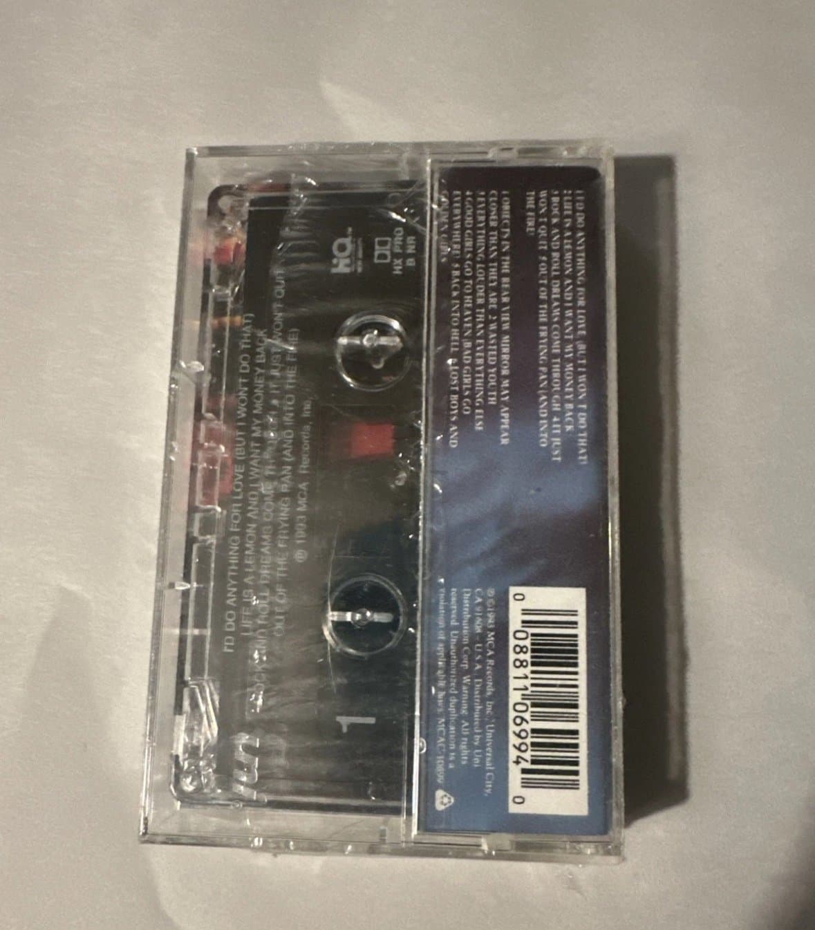 Meat Loaf - Bat Out Of Hell 2: Back Into Hell (Cassette Tape) New, Sealed - Thumbnail 2