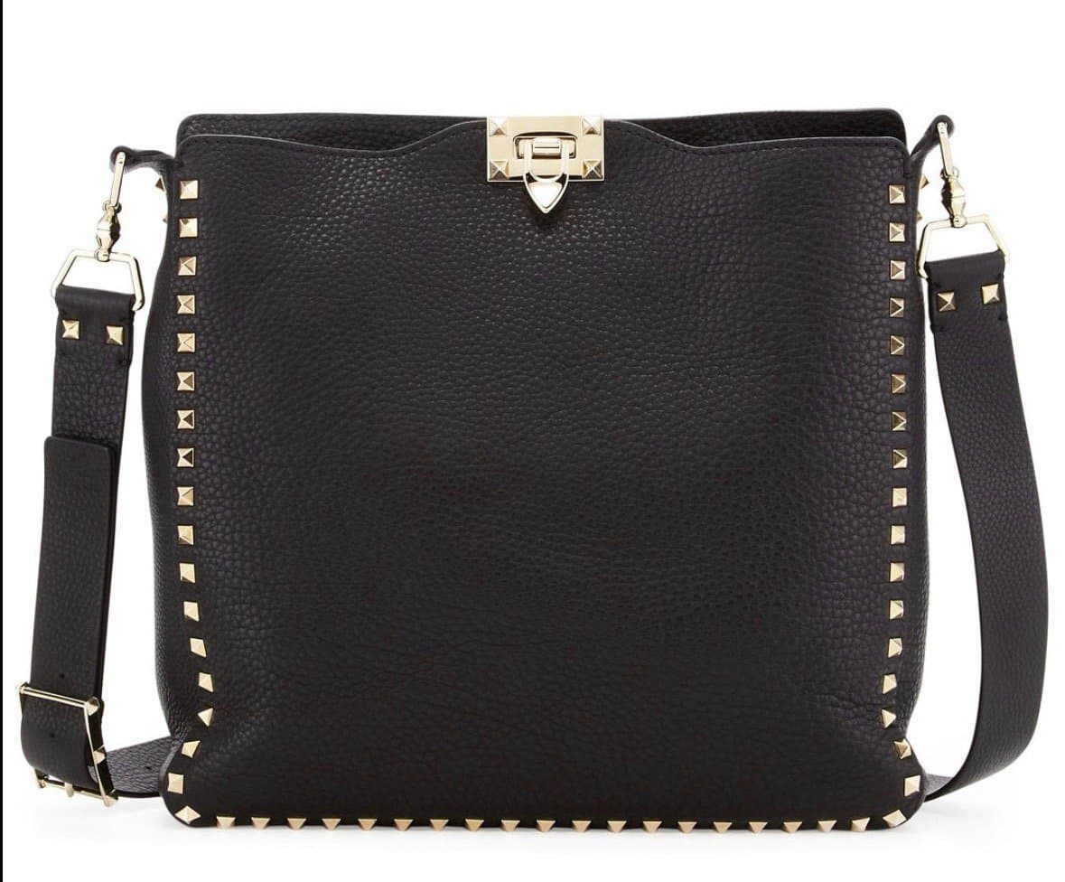 Valentino Rockstud Flip Back Messenger Bag - Thumbnail 2