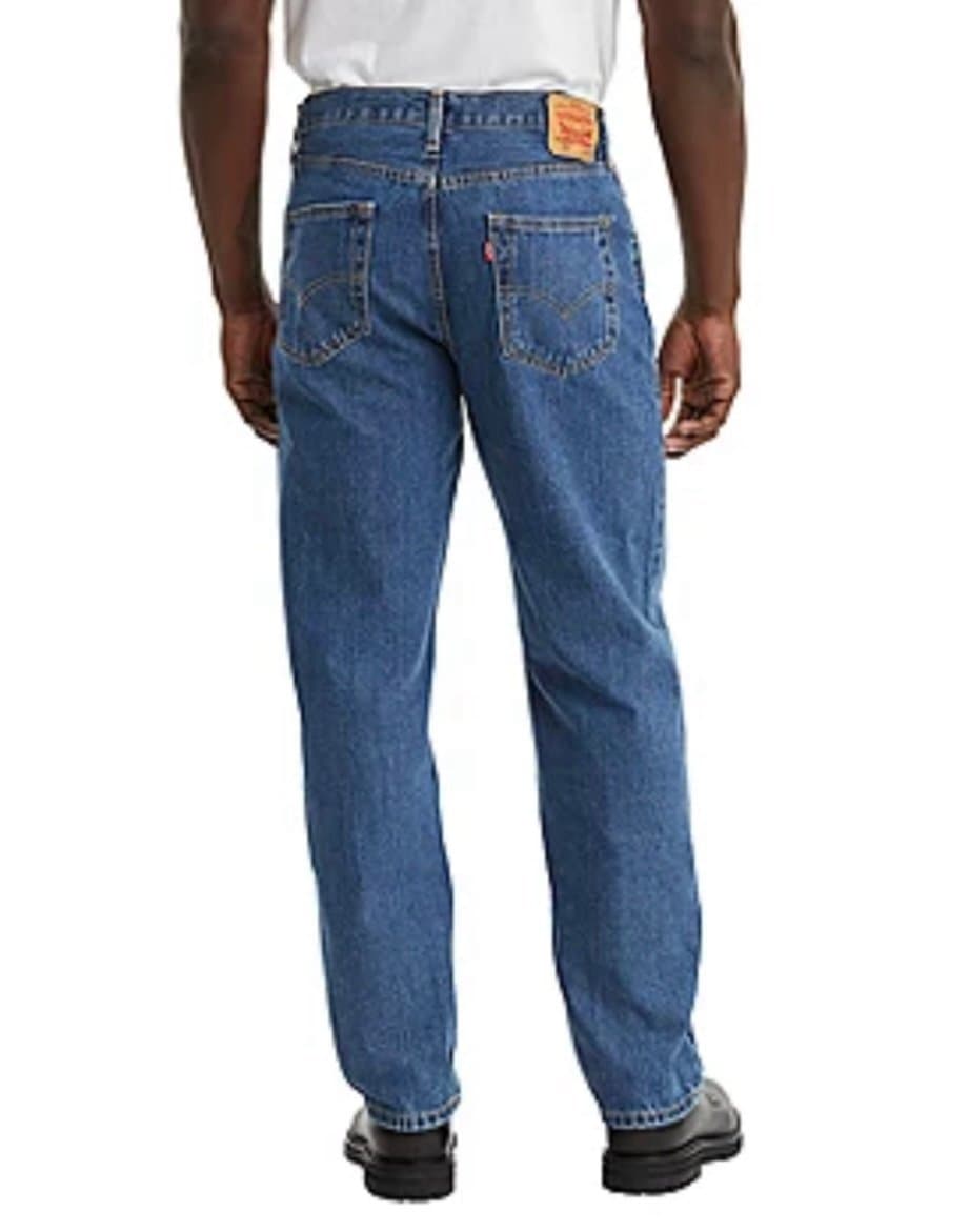NWT Levi's 550 Jeans Mens 32x29 Blue Denim Relaxed Fit Tapered Leg 100% Cotton - Thumbnail 2