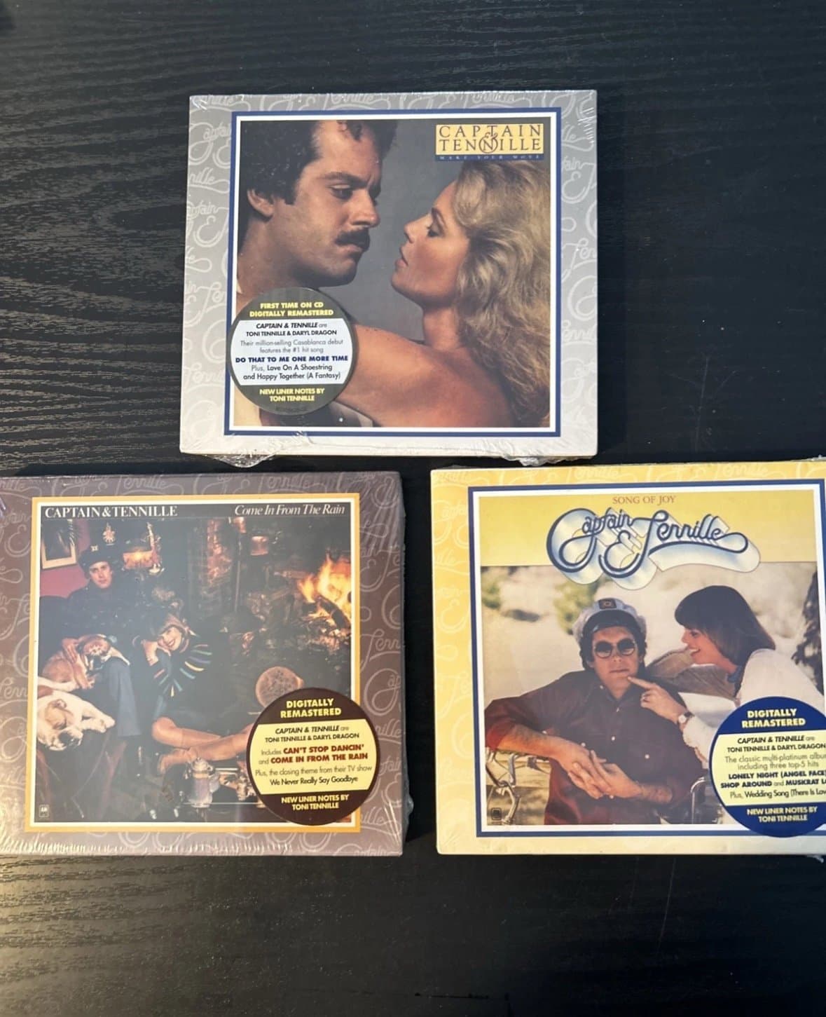 Captain & Tennille 3 CD Lot Brand New Sealed