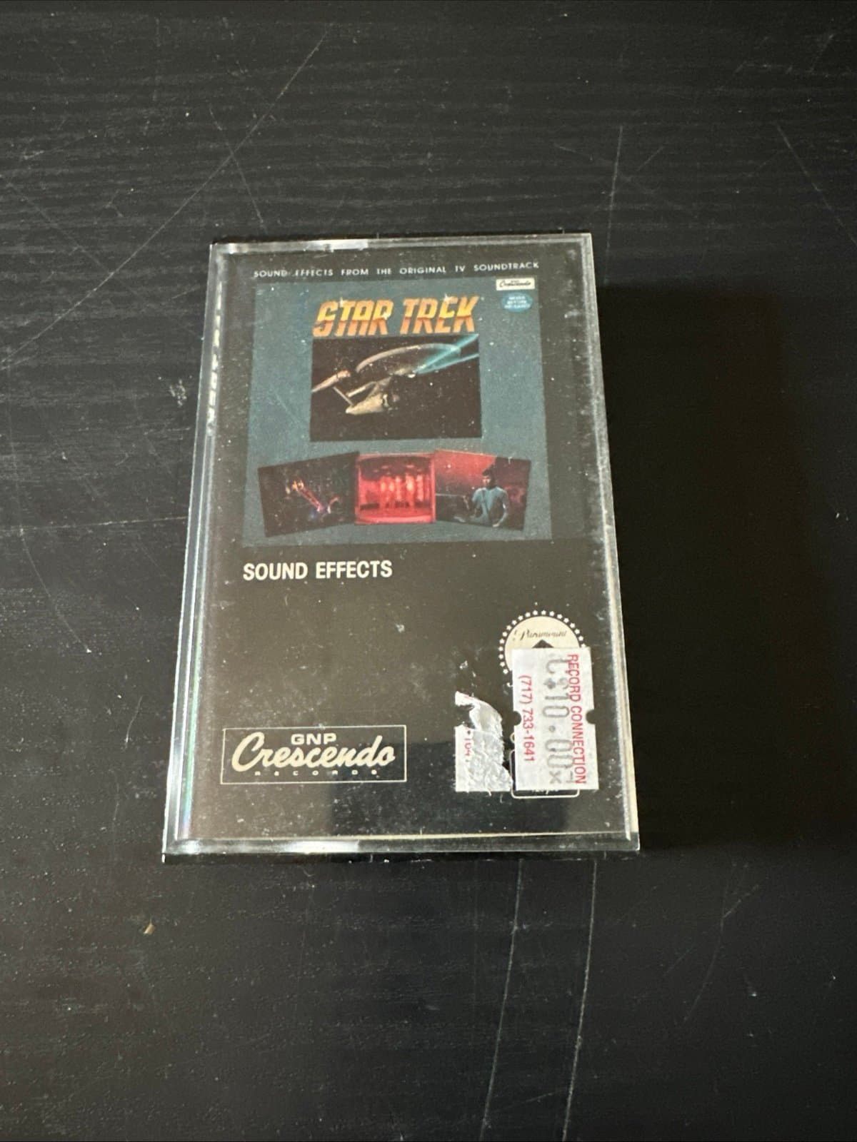 Vintage Star Trek Sound Effects from TV Soundtrack Cassette Tape TESTED