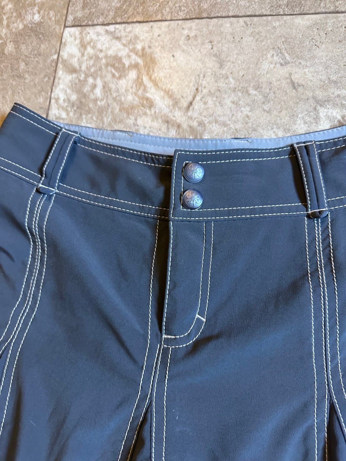 Athleta Skirt 0 Gray Whatever Skort Flare Athletic Tennis Excellent Cond! - Thumbnail 2