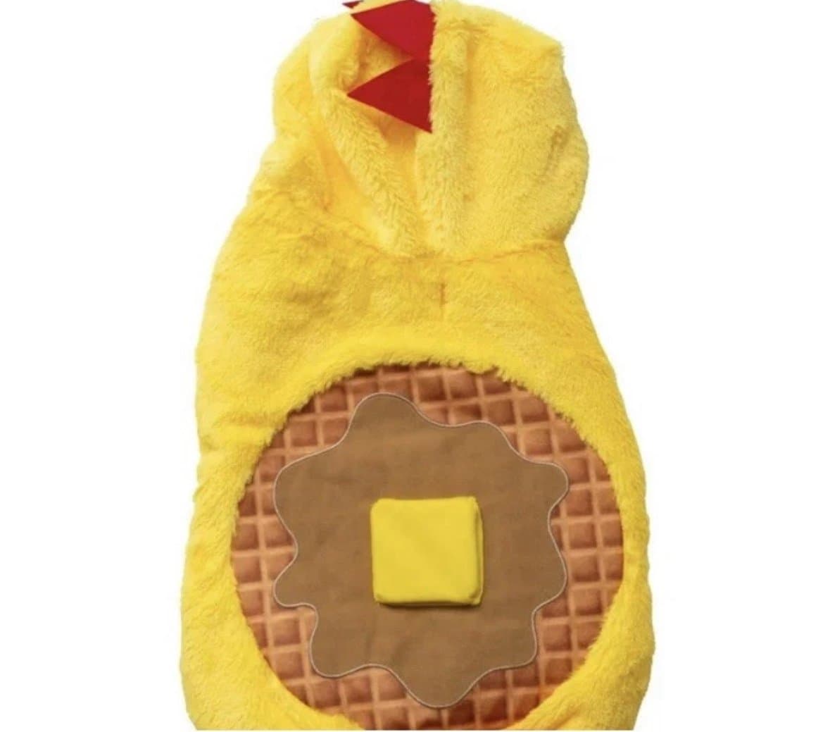 NEW Way To Celebrate Halloween Pet Costume: Chicken waffle NEW!!! - Thumbnail 3