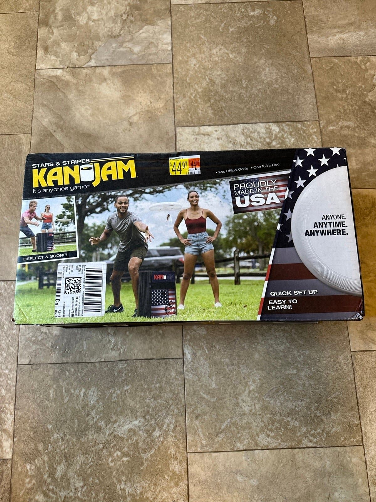 Stars And Stripes Edition Kan Jam Disc Throwing Outdoor Party Game