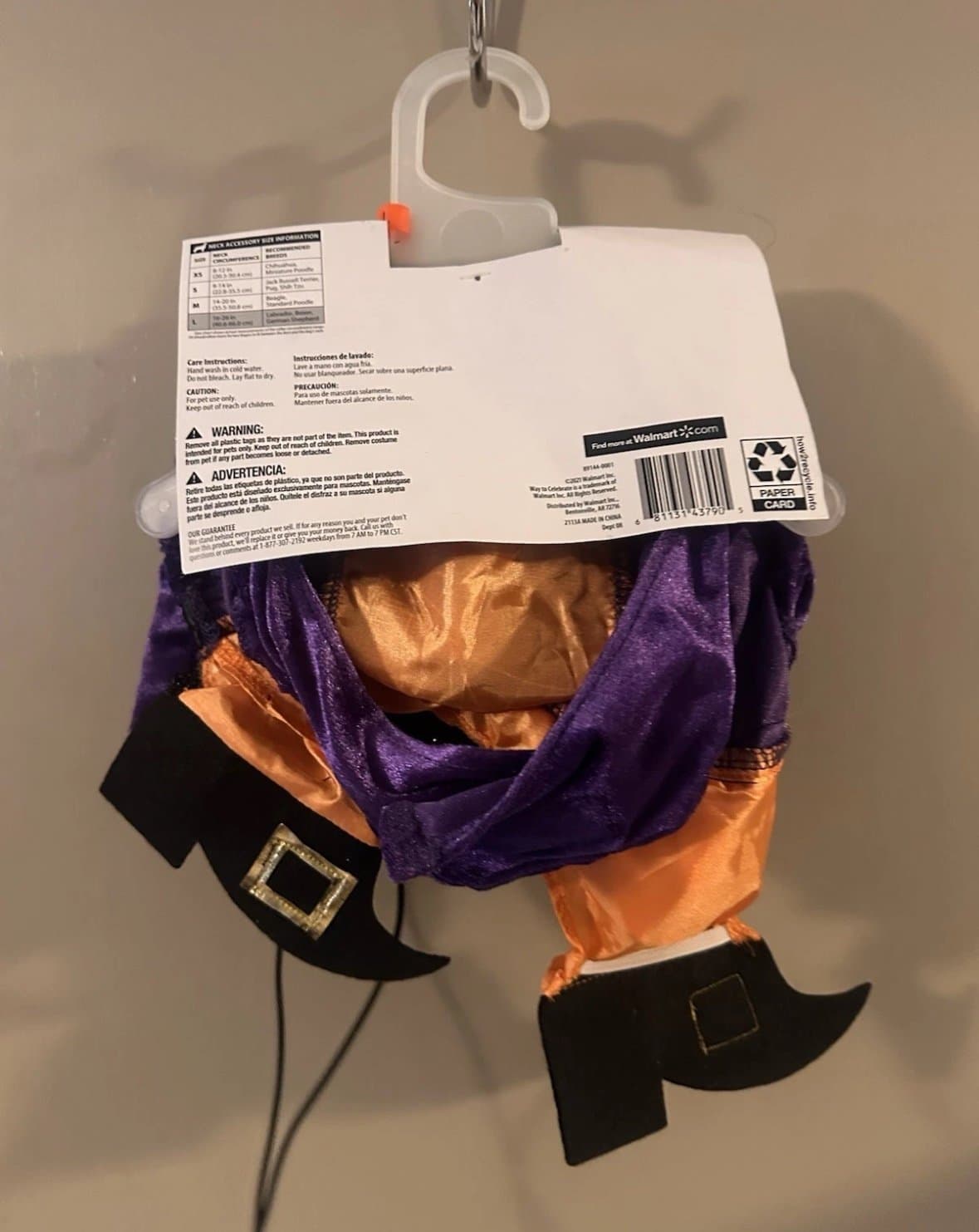 NEW Way To Celebrate Halloween Pet Costume: “Witch” NEW!!! - Thumbnail 4