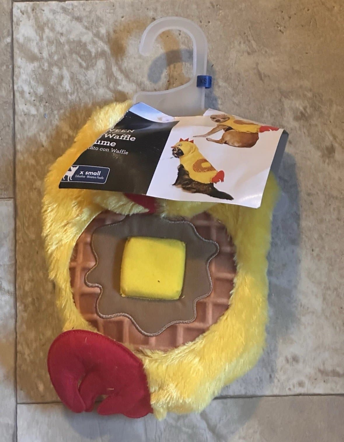 NEW Way To Celebrate Halloween Pet Costume: Chicken waffle NEW!!! - Thumbnail 6