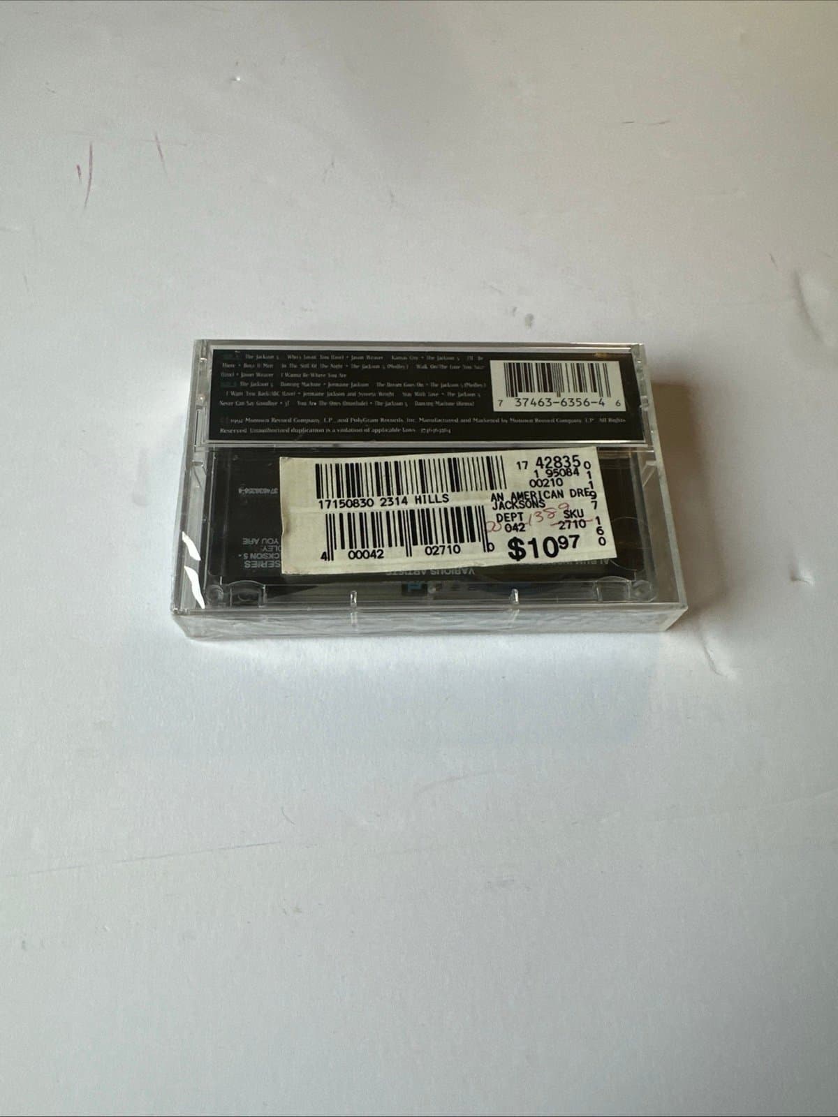 An American Dream by The Jacksons (Brand New Sealed Cassette, 1992, Motown) - Thumbnail 2