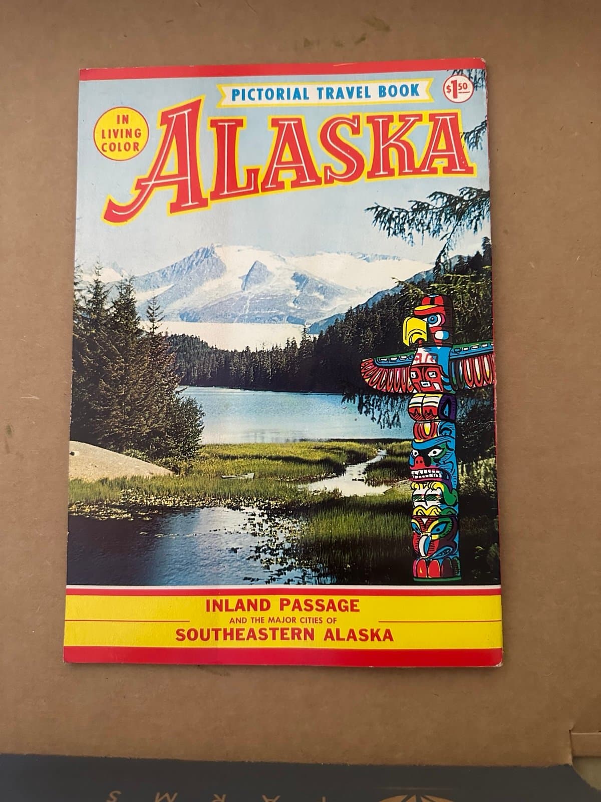 1960s Plastichrome Pictorial Guide To Alaska, Exc. Condition!! - Thumbnail 2