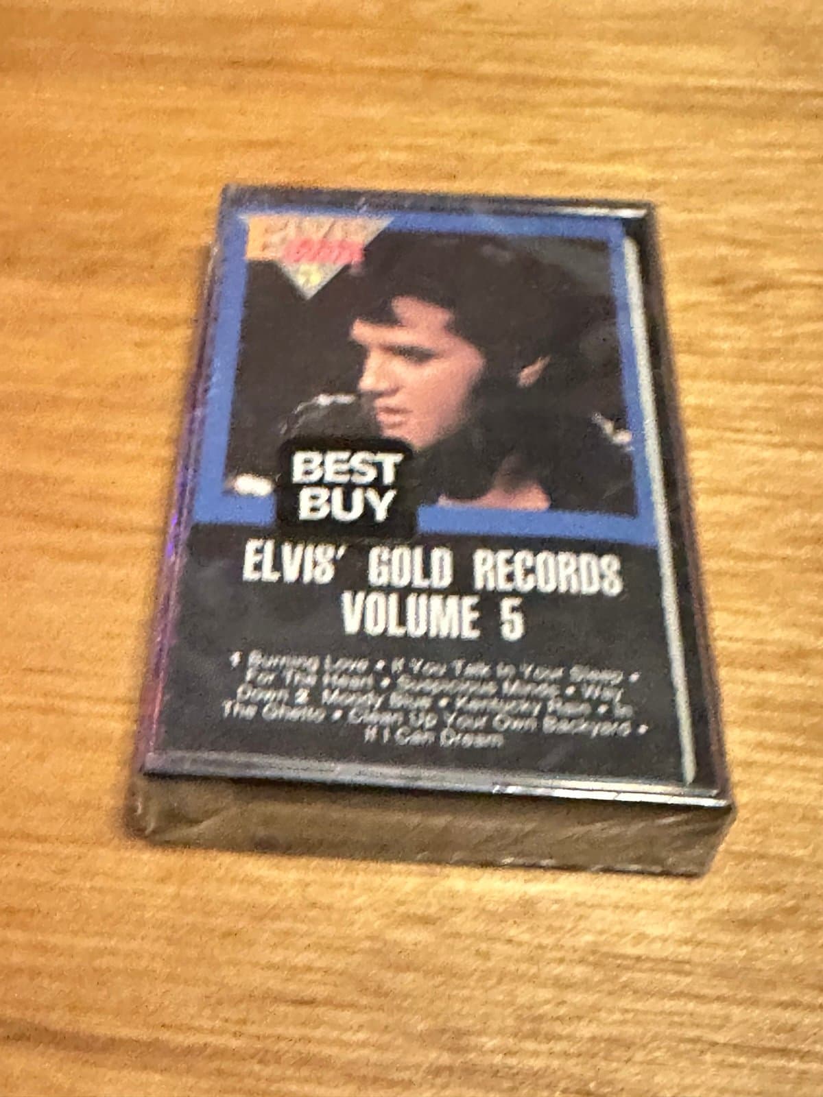 Elvis Presley Gold Records Volume 5 - 1984 Cassette RCA New, Factory Sealed!