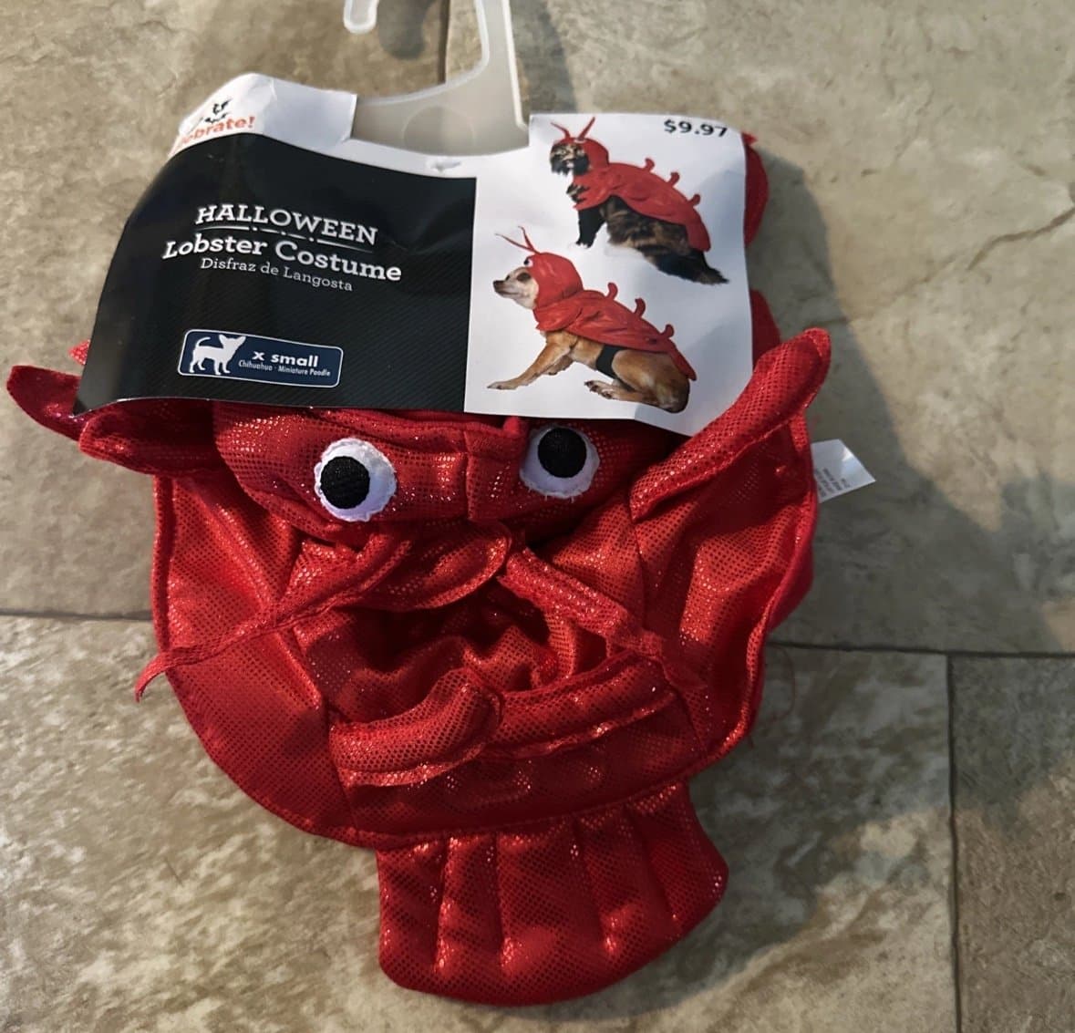 Way To Celebrate Lobster Pet Costume! NEW!! - Thumbnail 6