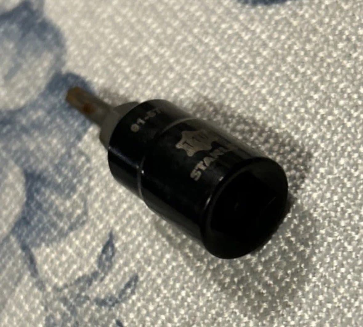 Stanley Black Chrome Torx Bit T-10 91-577B 1/4” Drive (AA) - Thumbnail 2
