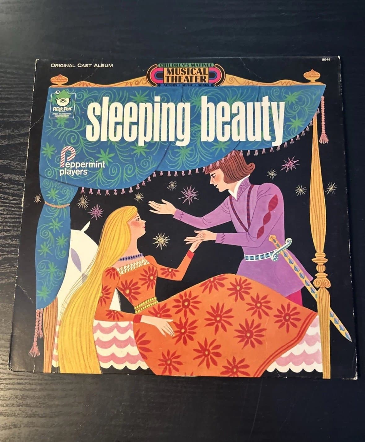 THE PEPPERMINT PLAYERS- Sleeping Beauty Vinyl 12" VINTAGE Album 8046 Original