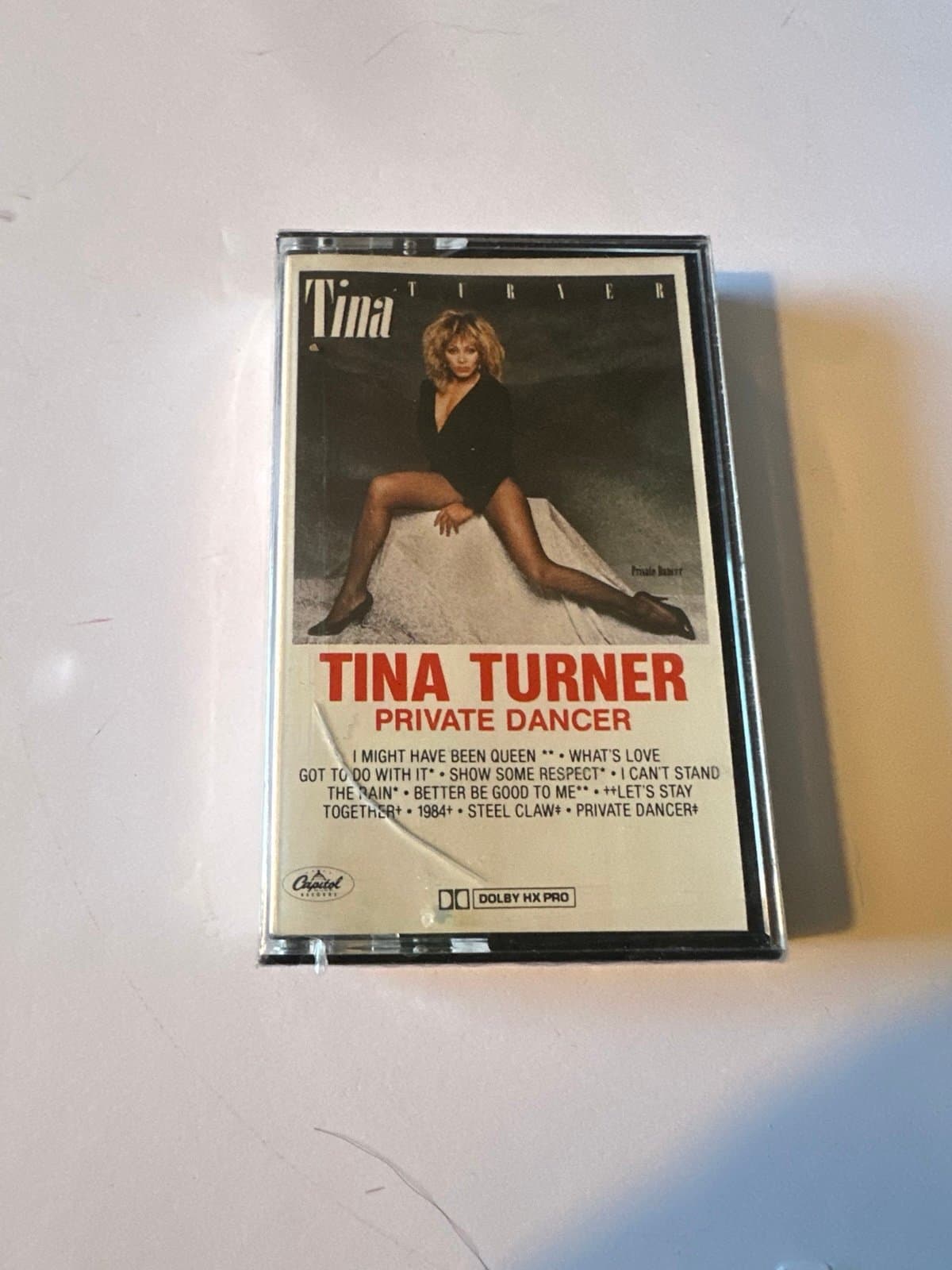 Private Dancer by Tina Turner (CASSETTE TAPE, 1984, Capital) SEALED