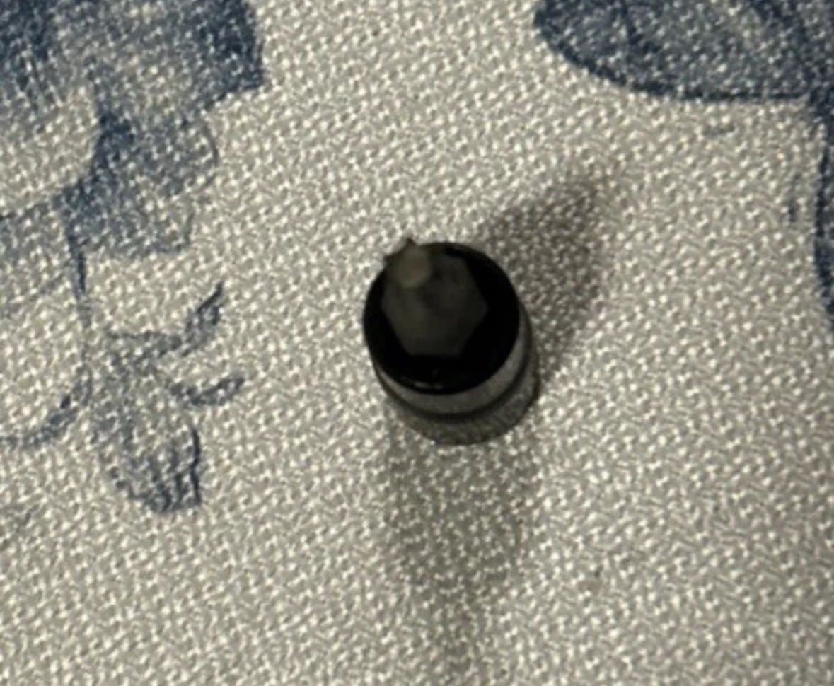 Stanley Black Chrome Torx Bit T25 ,91-580B 1/4” Drive (X) - Thumbnail 3