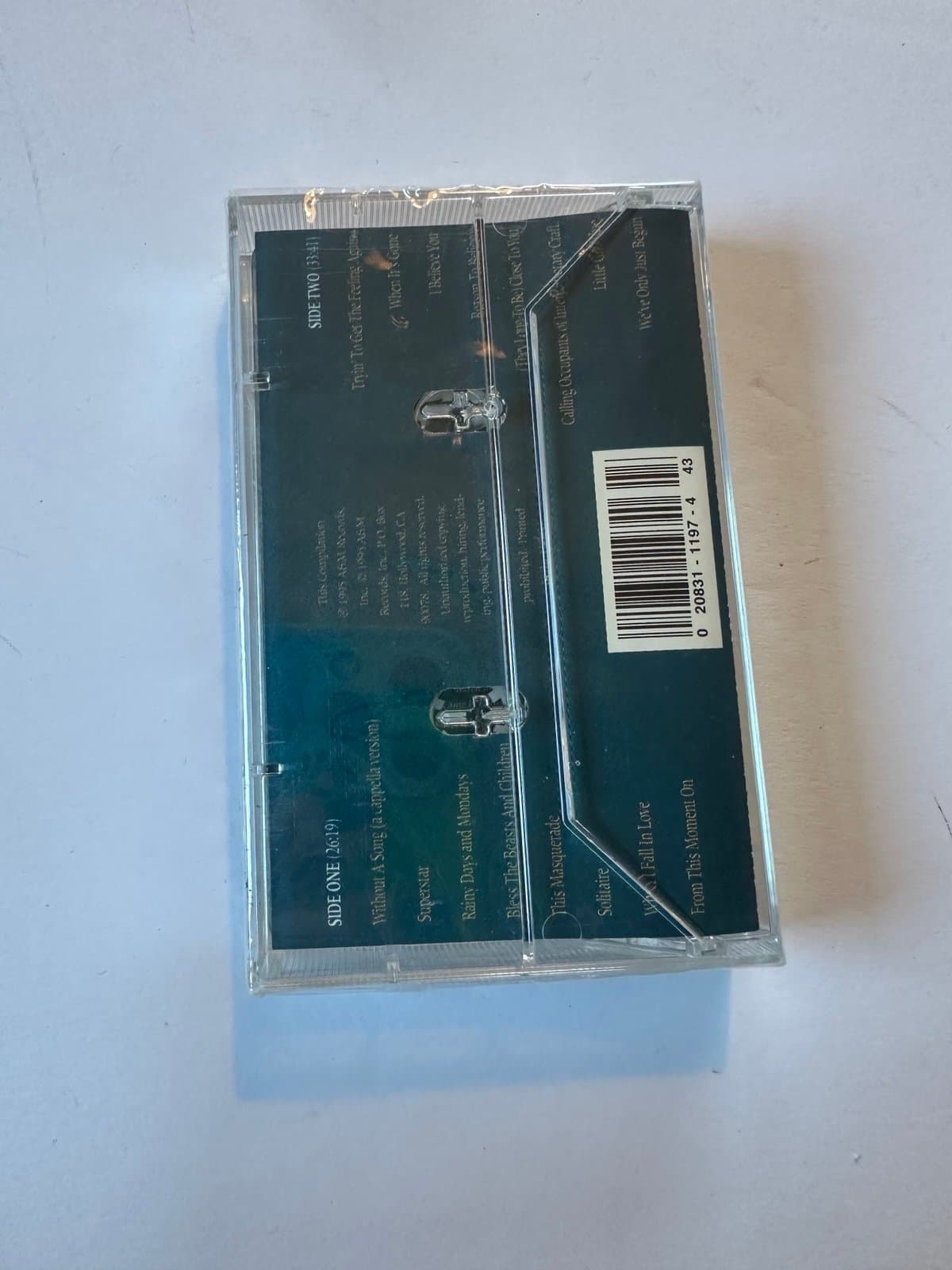 Carpenters Interpretations A 25th Anniversary Celebration, Brand New, Sealed!! - Thumbnail 2