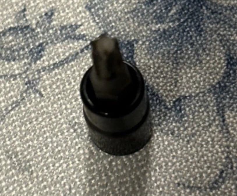 Stanley Black Chrome Torx Bit T27 ,91-581B 1/4” Drive (W) - Thumbnail 3