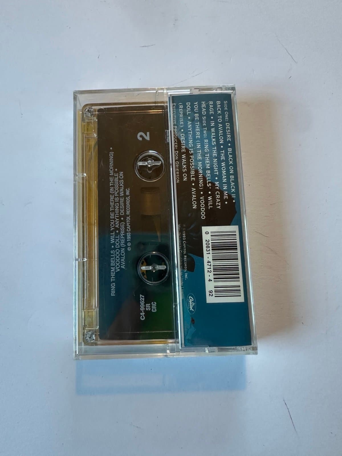 Heart 'Desire Walks On' Cassette Album (1993) Brand New- Sealed!! - Thumbnail 3