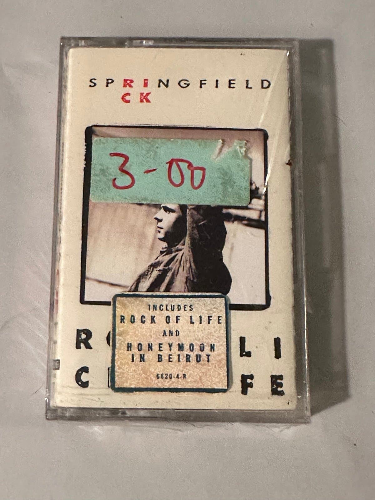 Rock of Life by Rick Springfield (Cassette, Oct-1990, RCA) NEW SEALED