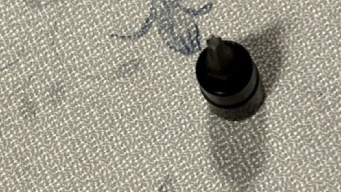 Stanley Black Chrome Torx Bit T-15 ,91-578B. 1/4” Drive (Z) - Thumbnail 3