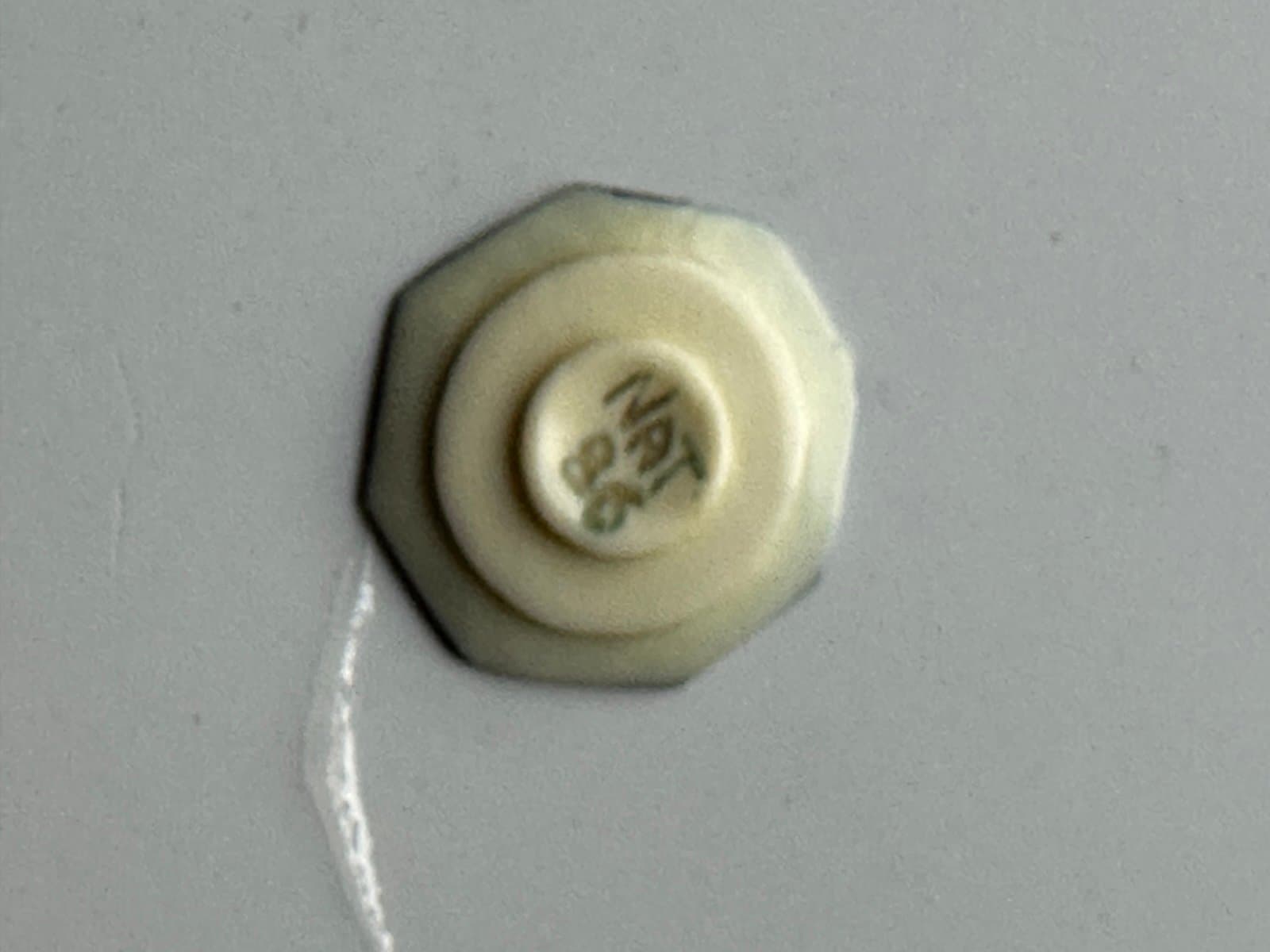 1:24 Scale Natasha Beshenkovsky Hand Painted Floral Dollhouse Miniature Plate’86 - Thumbnail 2