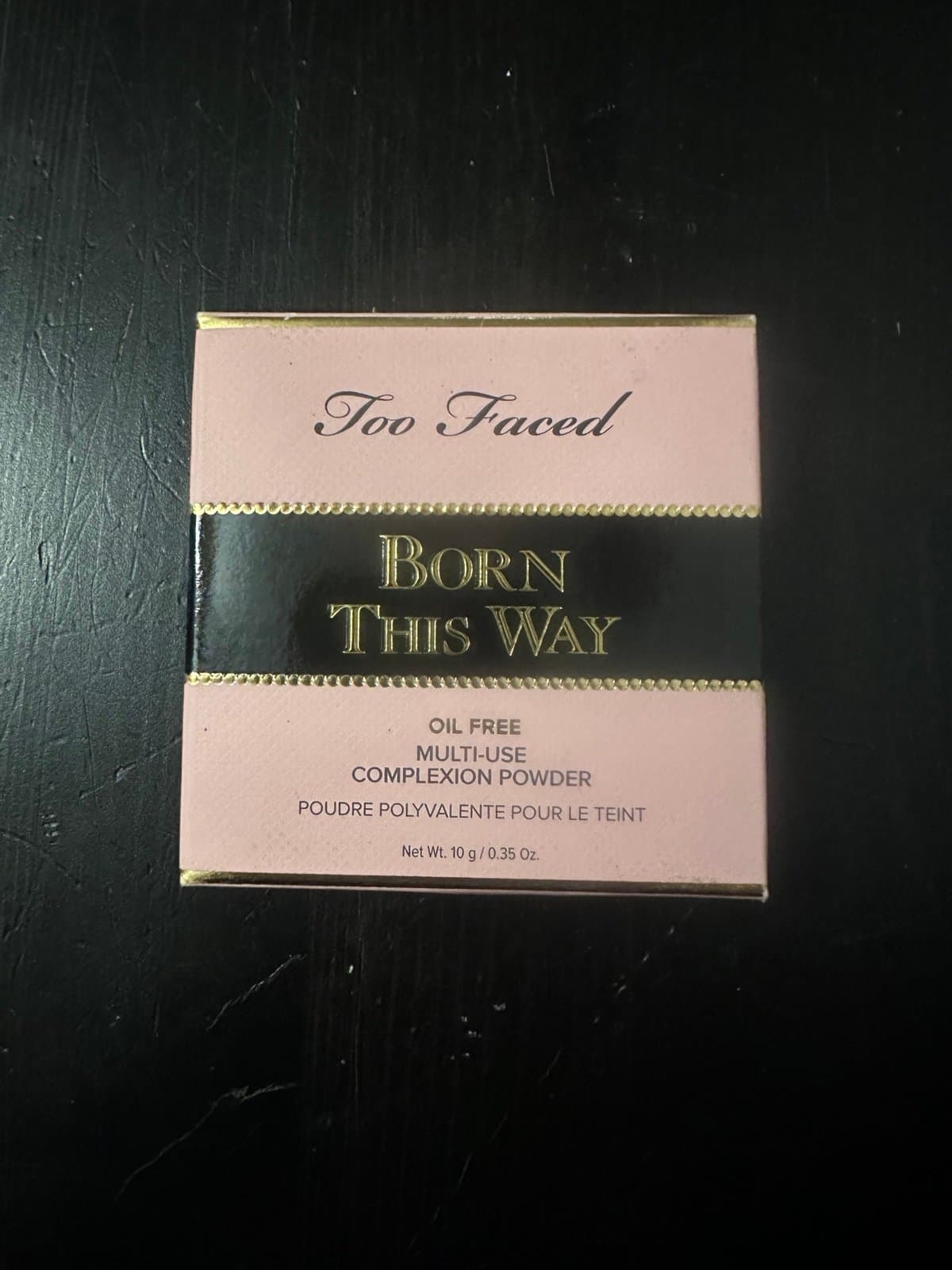 Too Faced Born This Way Oil Free Multi-Use Complexion Powder .35 oz-Shortbread - Thumbnail 2