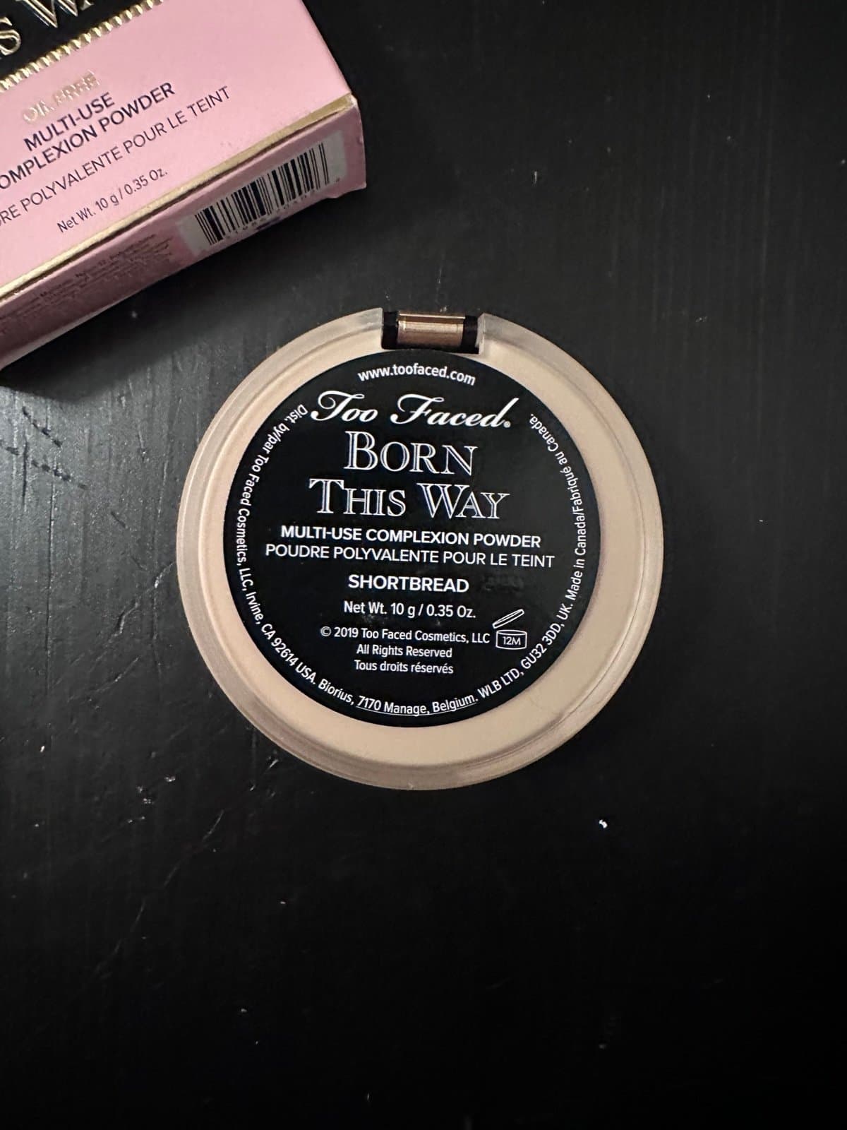 Too Faced Born This Way Oil Free Multi-Use Complexion Powder .35 oz-Shortbread - Thumbnail 9
