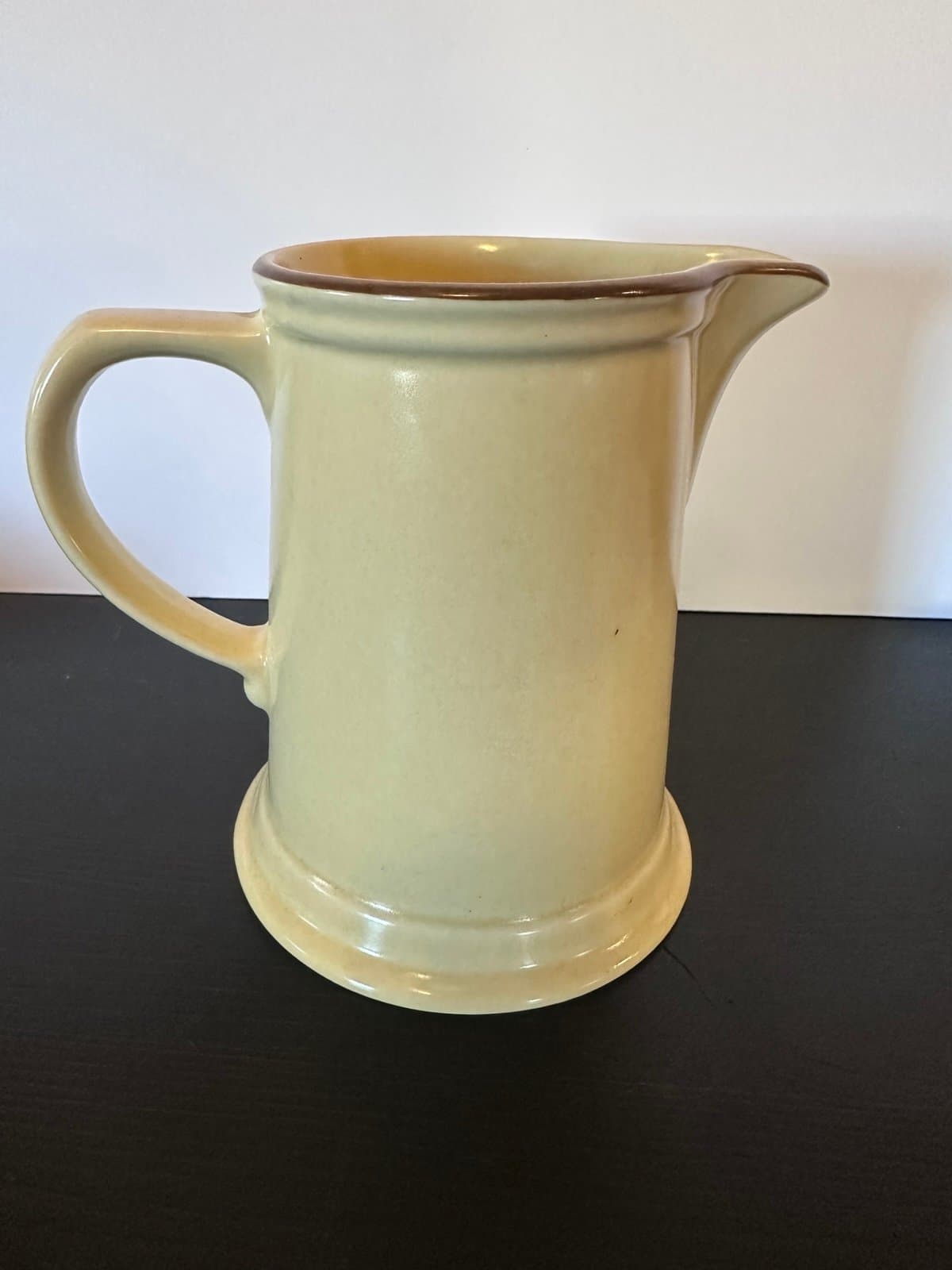 VINTAGE PFALTZGRAFF VILLAGE CERAMIC STONEWARE LARGE WATER JUG PITCHER 2 QUART - Thumbnail 4