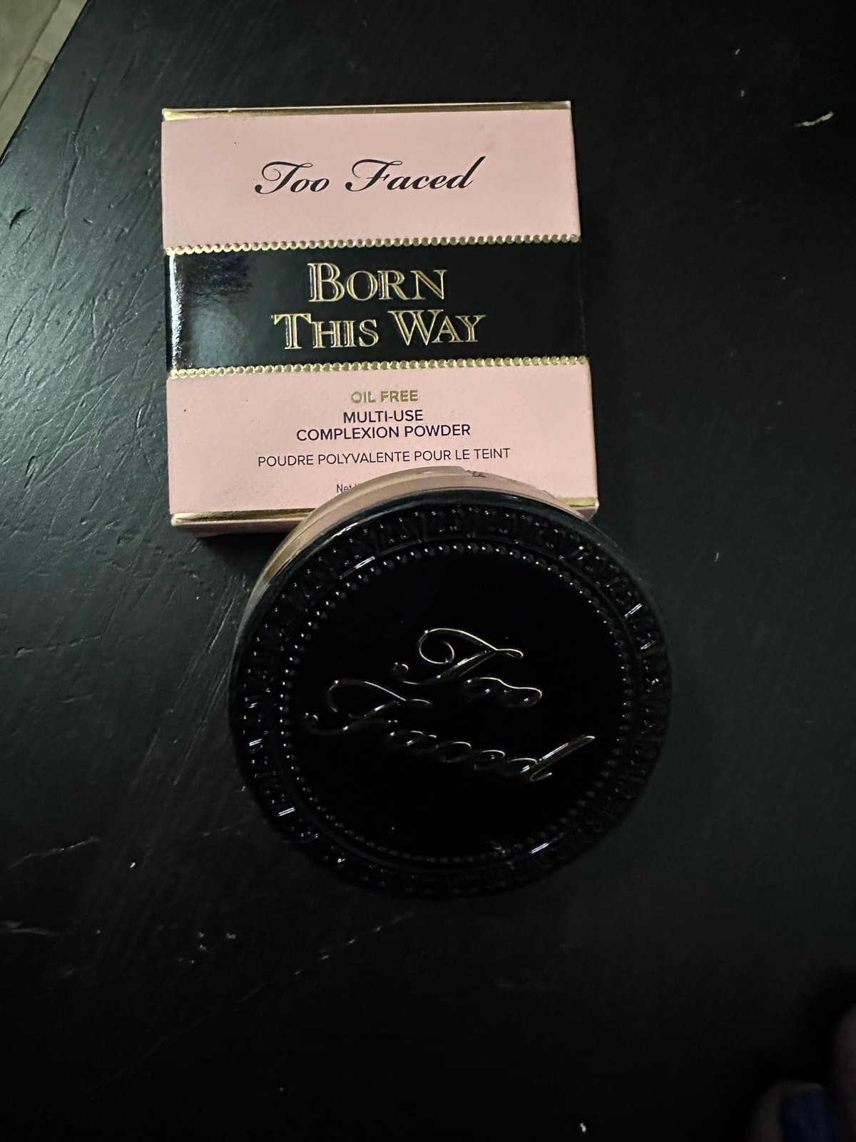Too Faced Born This Way Oil Free Multi-Use Complexion Powder .35 oz-Shortbread - Thumbnail 8