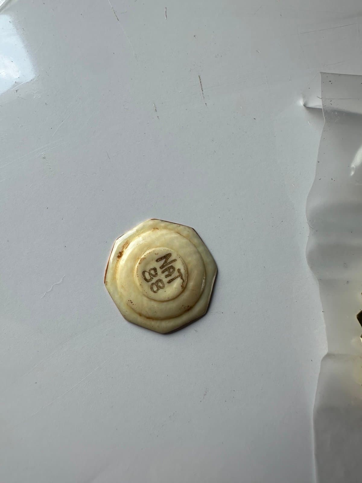 1:24 Scale Natasha Beshenkovsky Hand Painted Floral Dollhouse Miniature Plate 88 - Thumbnail 3