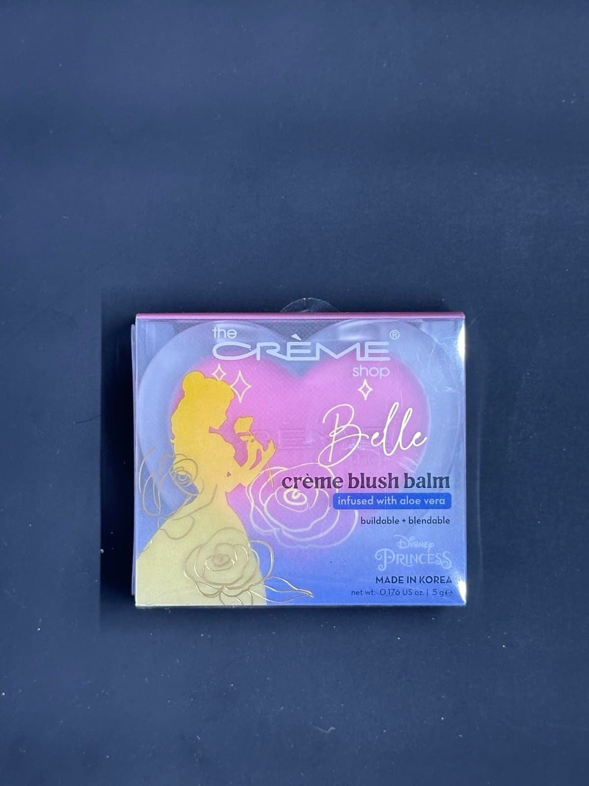 The Creme Shop 3pc. Girls Disney Beauty Set: Sheet Mask, Blush, Lip Balm, NEW! - Thumbnail 6